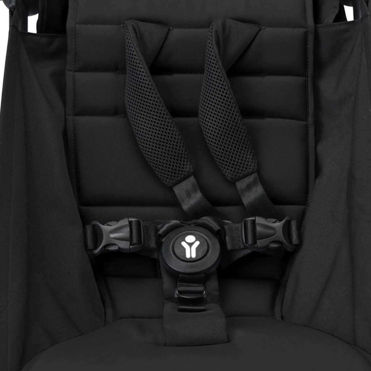 Stokke YOYO³ Stroller from 6 Months - 6+ Black Color Pack & White Frame - Image 3