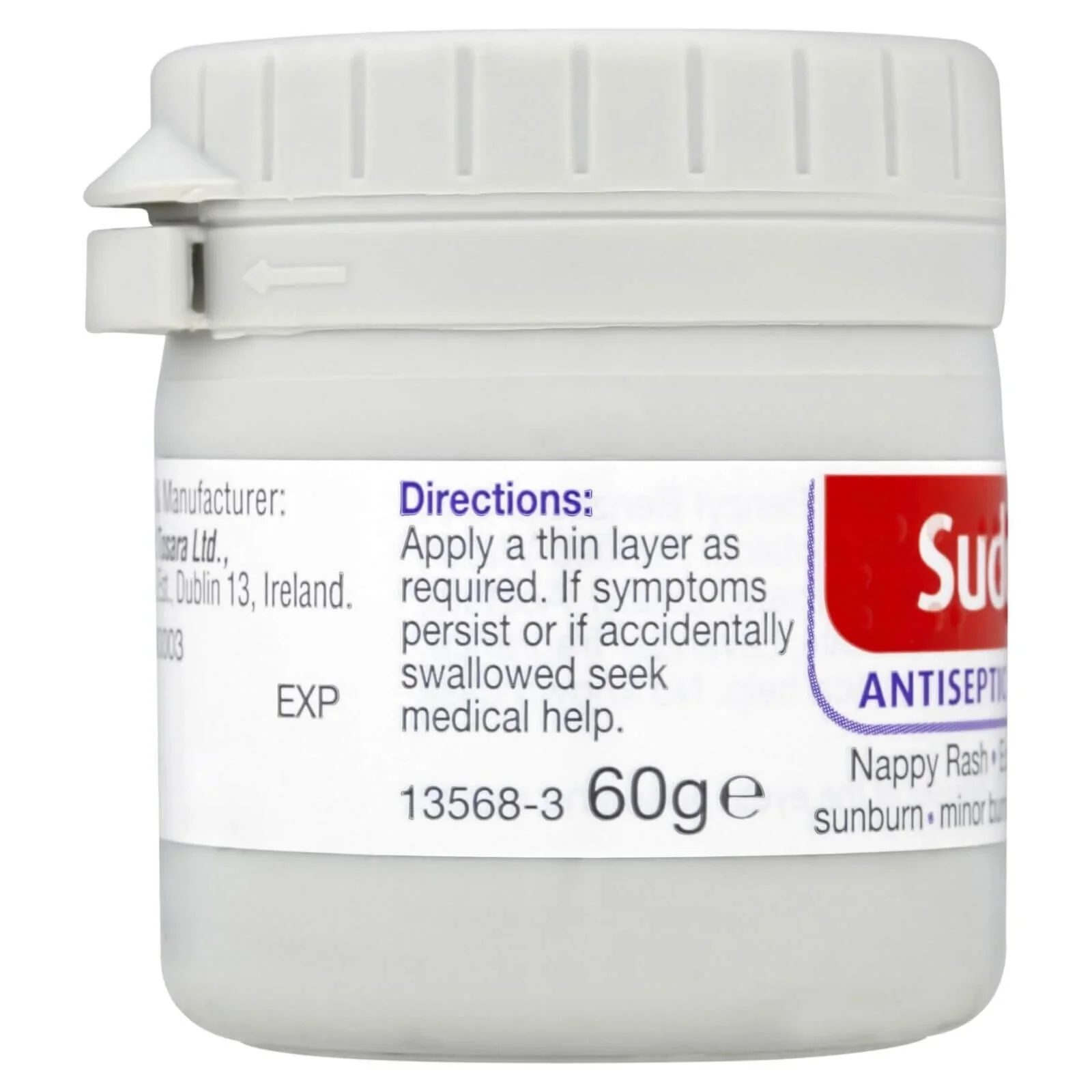 Sudocrem Antiseptic Healing Cream 60g - Image 6