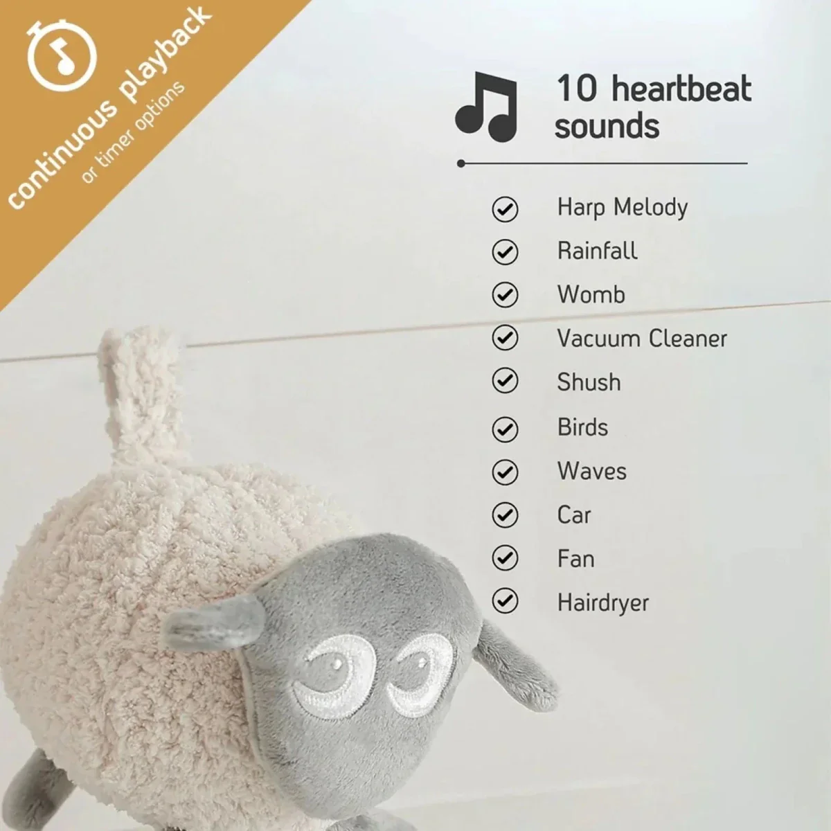Sweet Dreamers Ewan Deluxe - Grey - Image 3