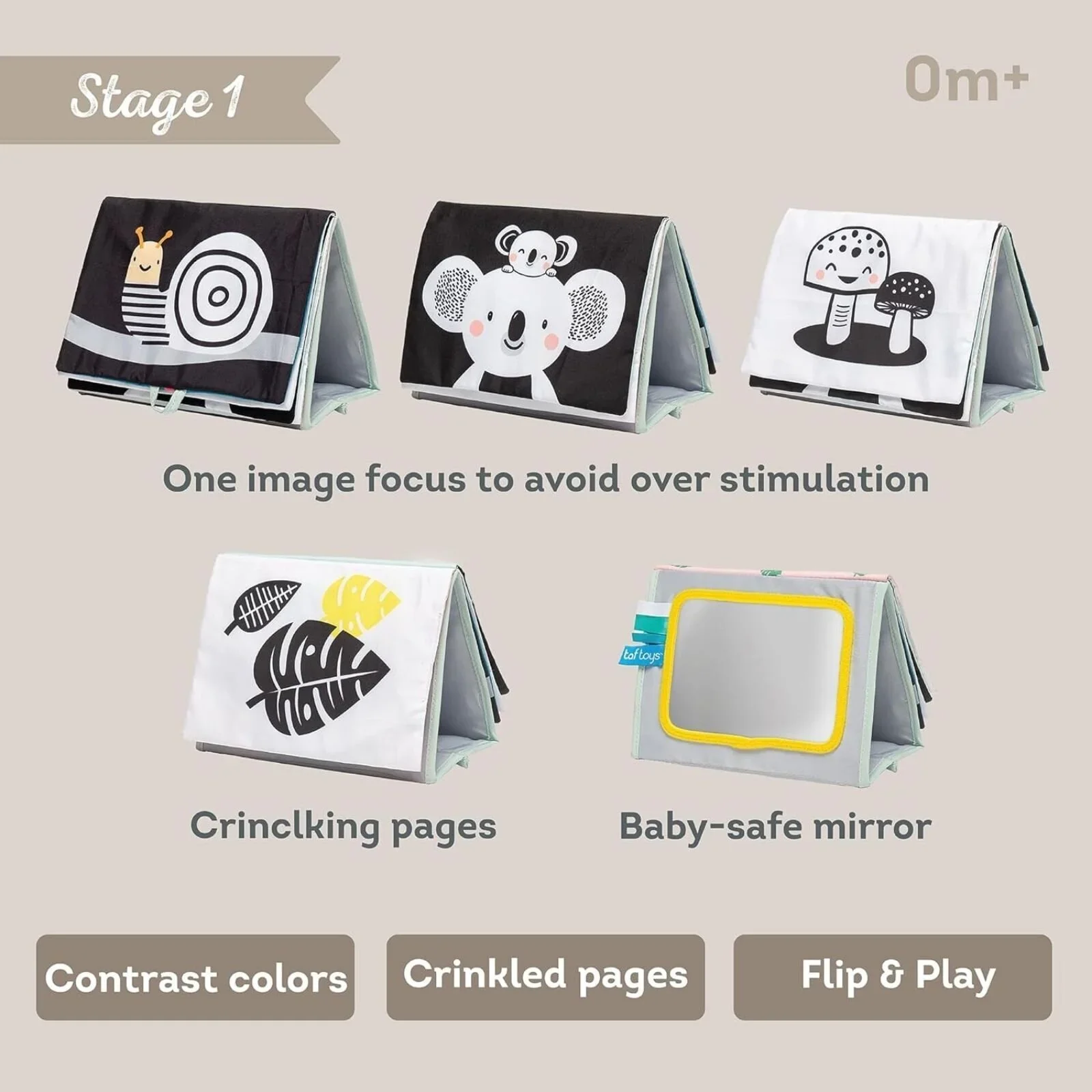 Taf Toys Kimmy Koala Tummy Time Book - Image 4
