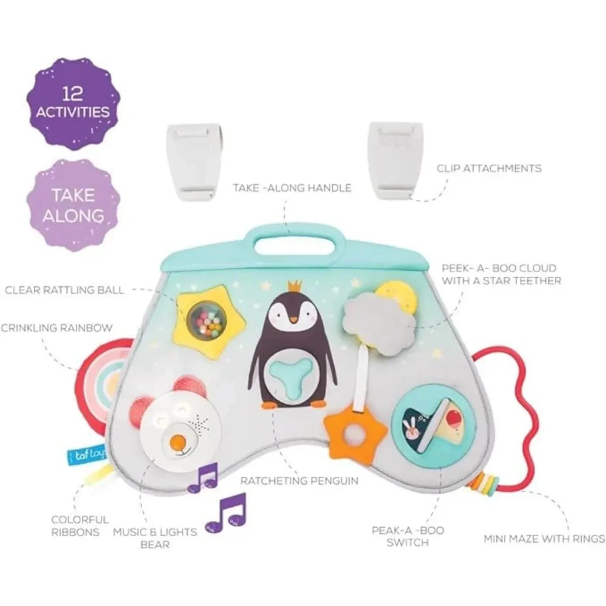 Taf Toys Laptoy Activity Center - Image 4