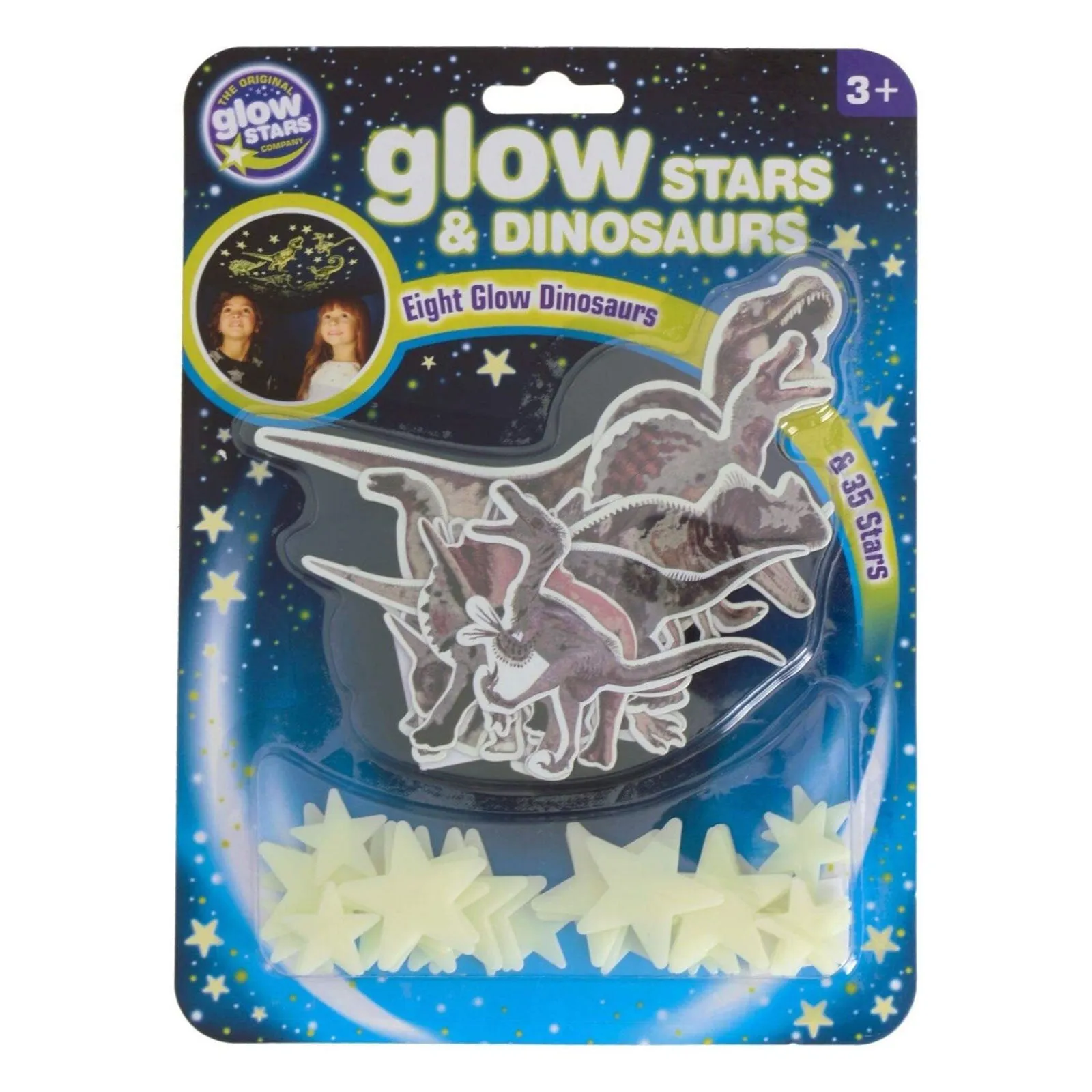 The Original Glowstars Company Glitter Stars & Dinosaurs - Image 2