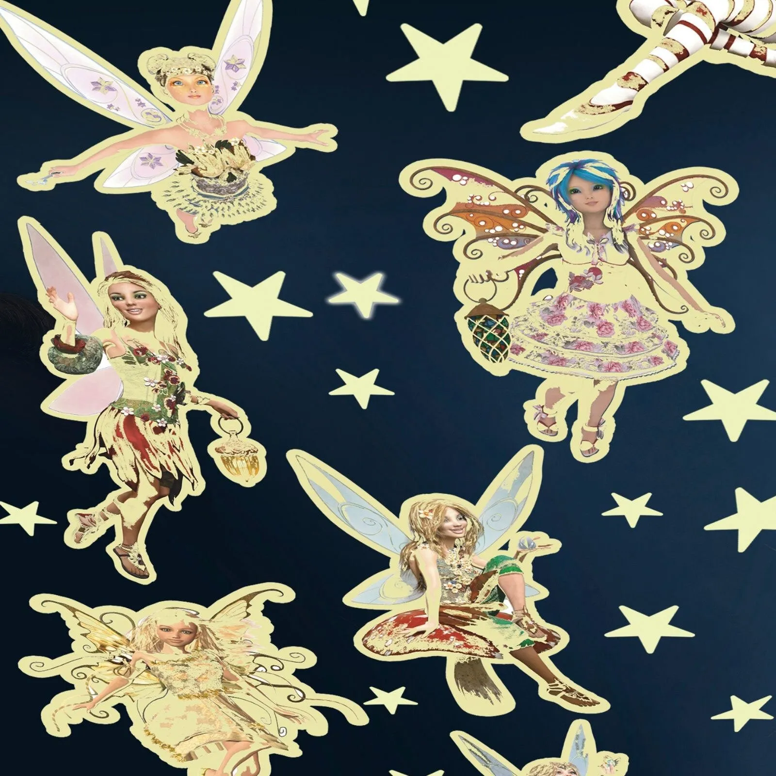 The Original Glowstars Company Glitter Stars & Fairies - Image 3