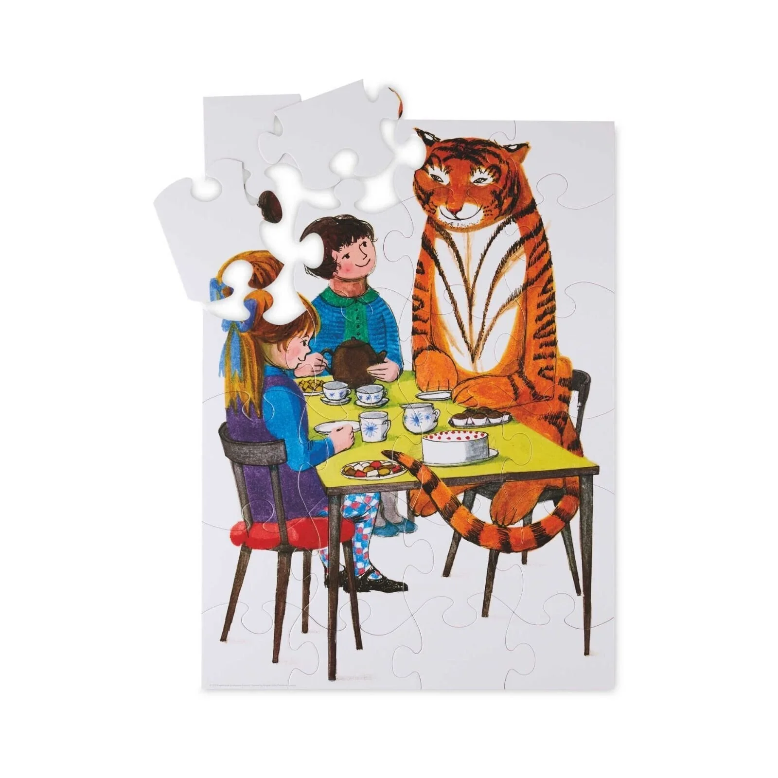 The Tiger Who Came to Tea Jumbo Floor Puzzle - Image 2