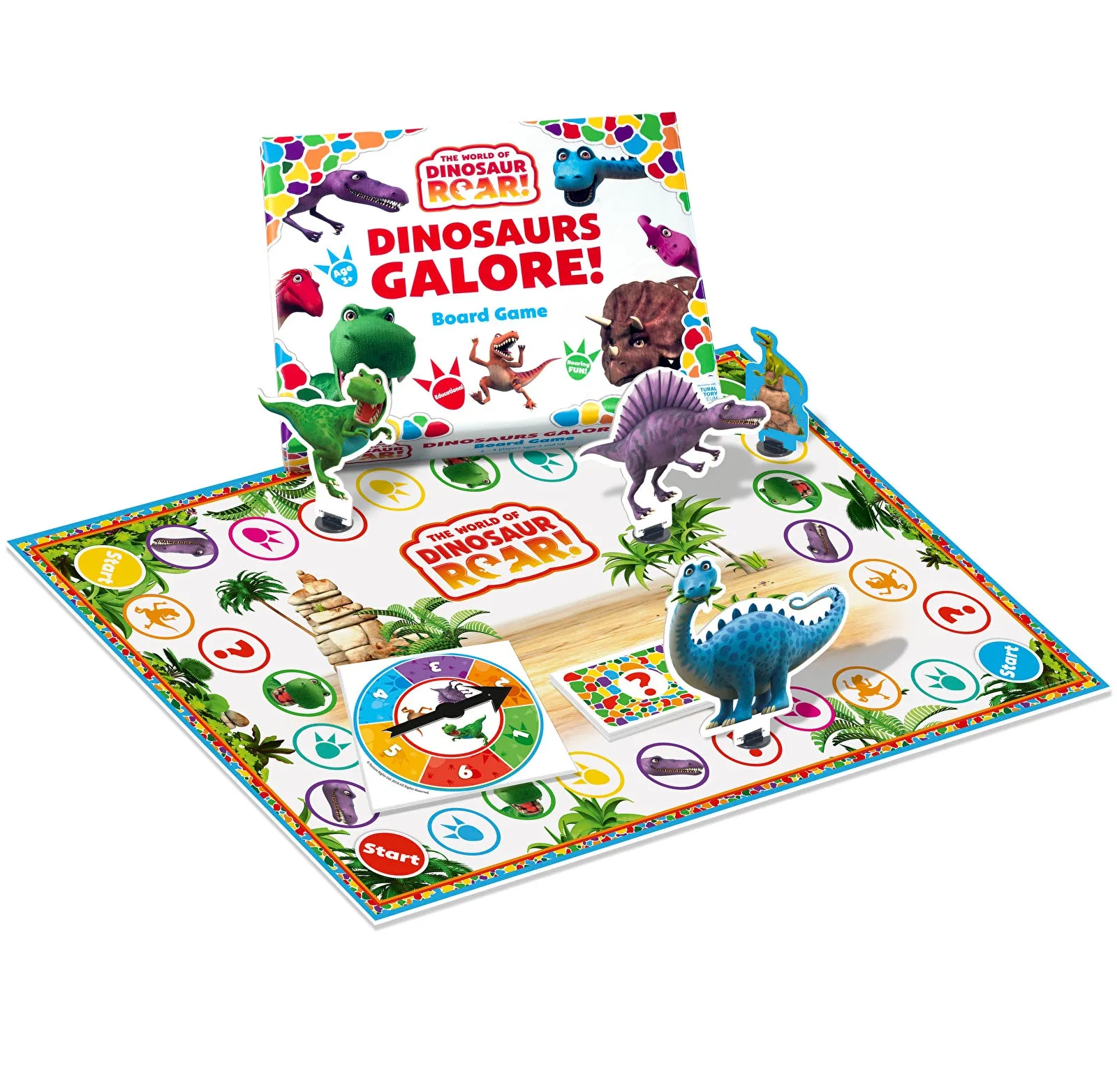 The World of Dinosaur Roar! Dinosaurs Galore! Board Game - Image 4