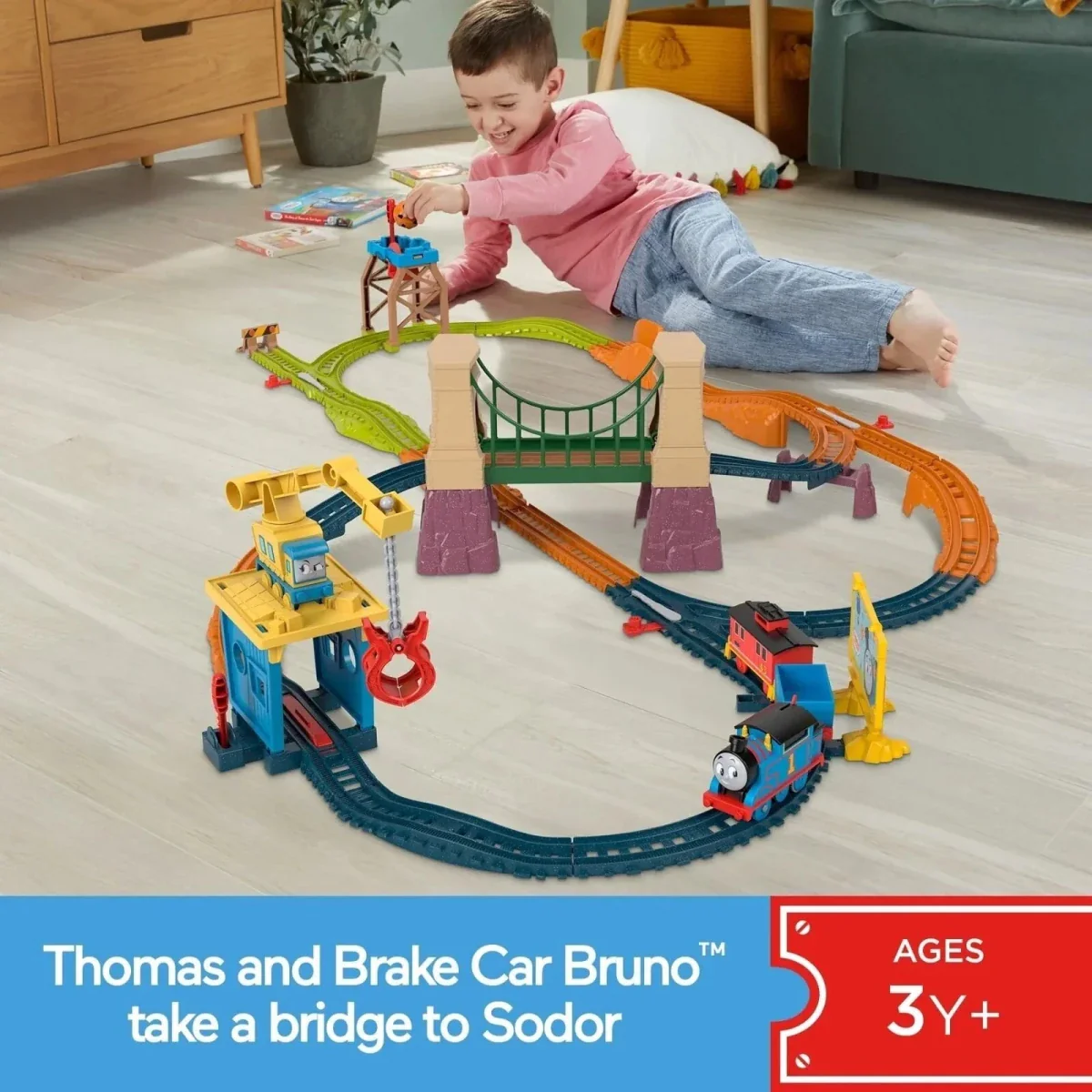 Thomas & Friends Track Set a Bridge to Sodor Playset - Image 2