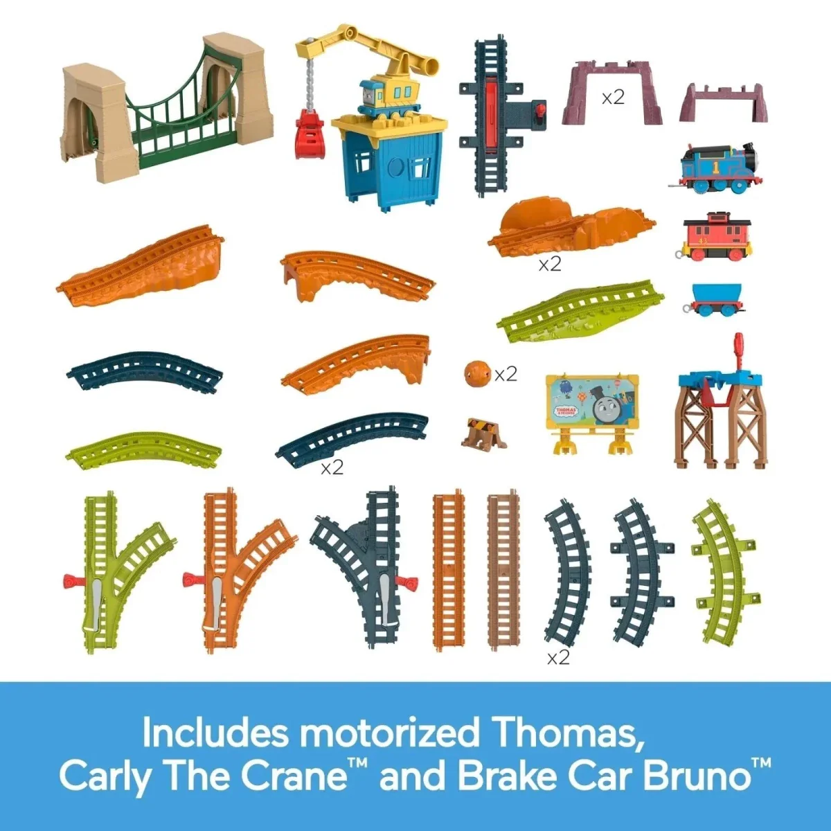 Thomas & Friends Track Set a Bridge to Sodor Playset - Image 5