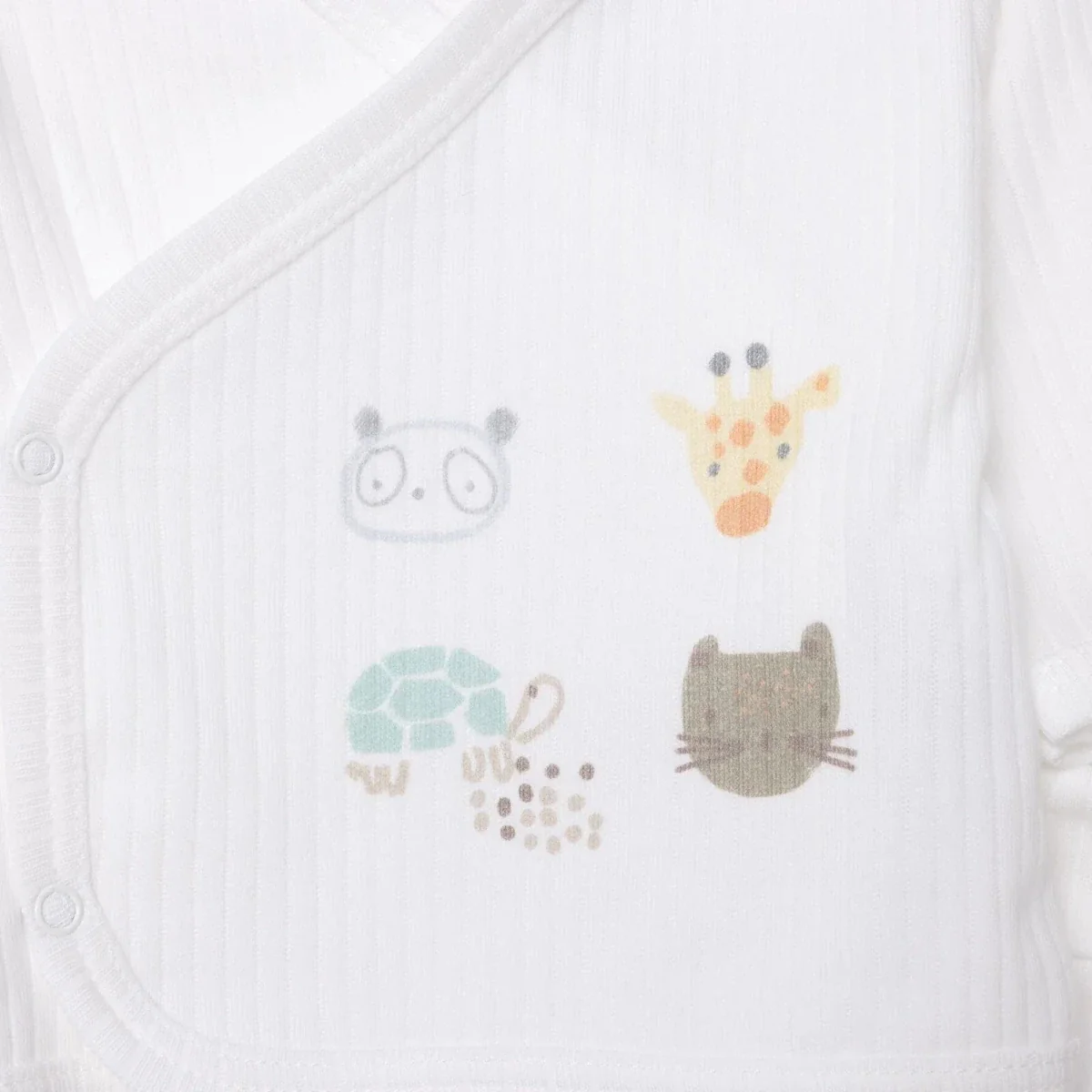 Tiffany 100% Cotton Tiny Baby Set - Ecru - Image 4