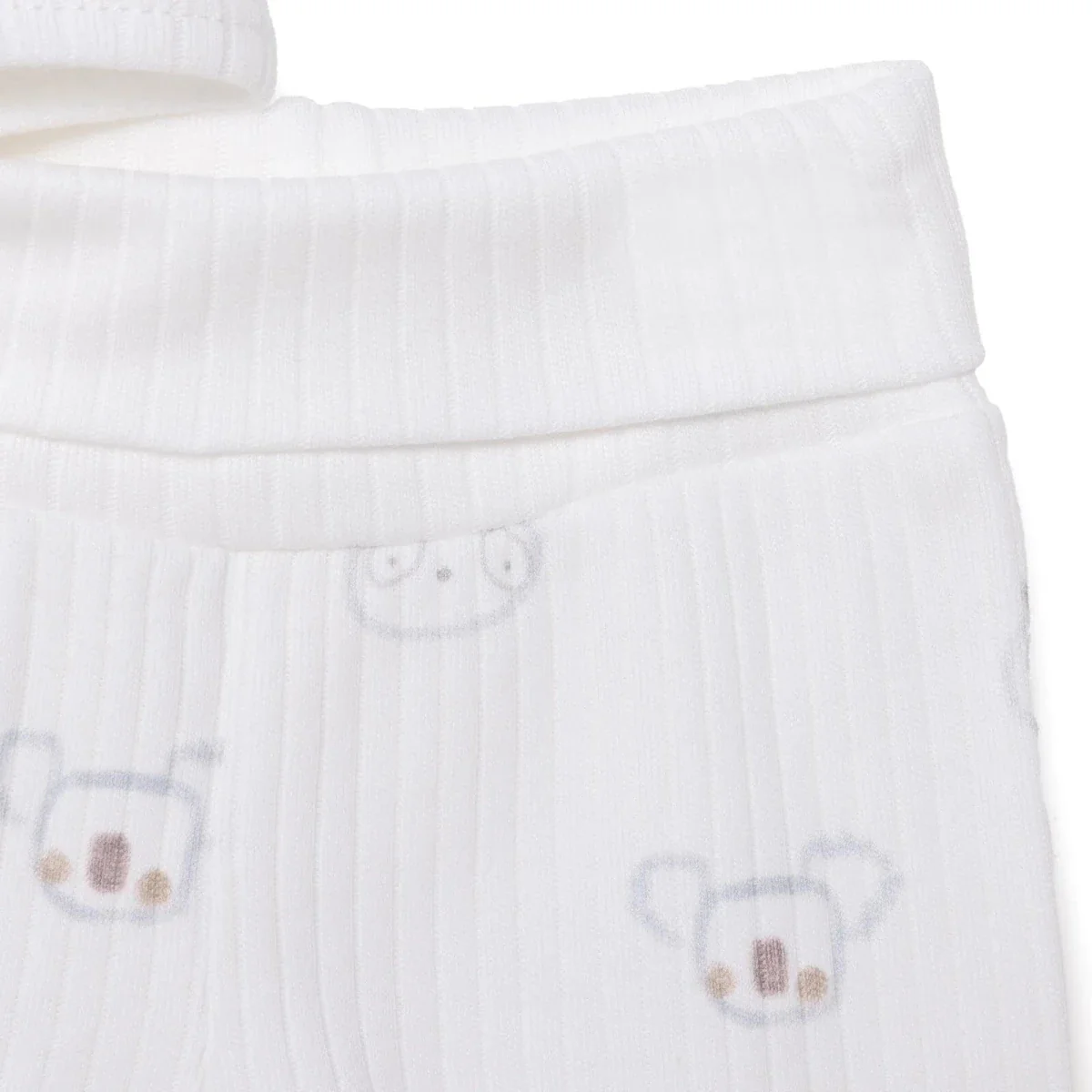 Tiffany 100% Cotton Tiny Baby Set - Ecru - Image 5
