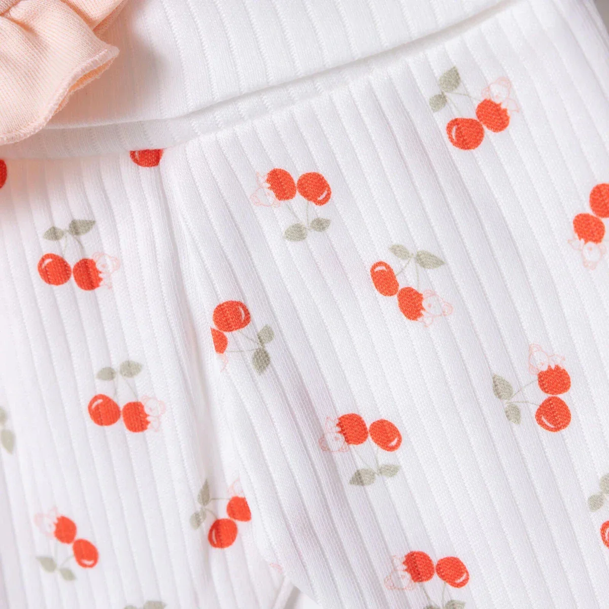 Tiffany 100% Cotton Tiny Baby Set - Ecru - Image 9