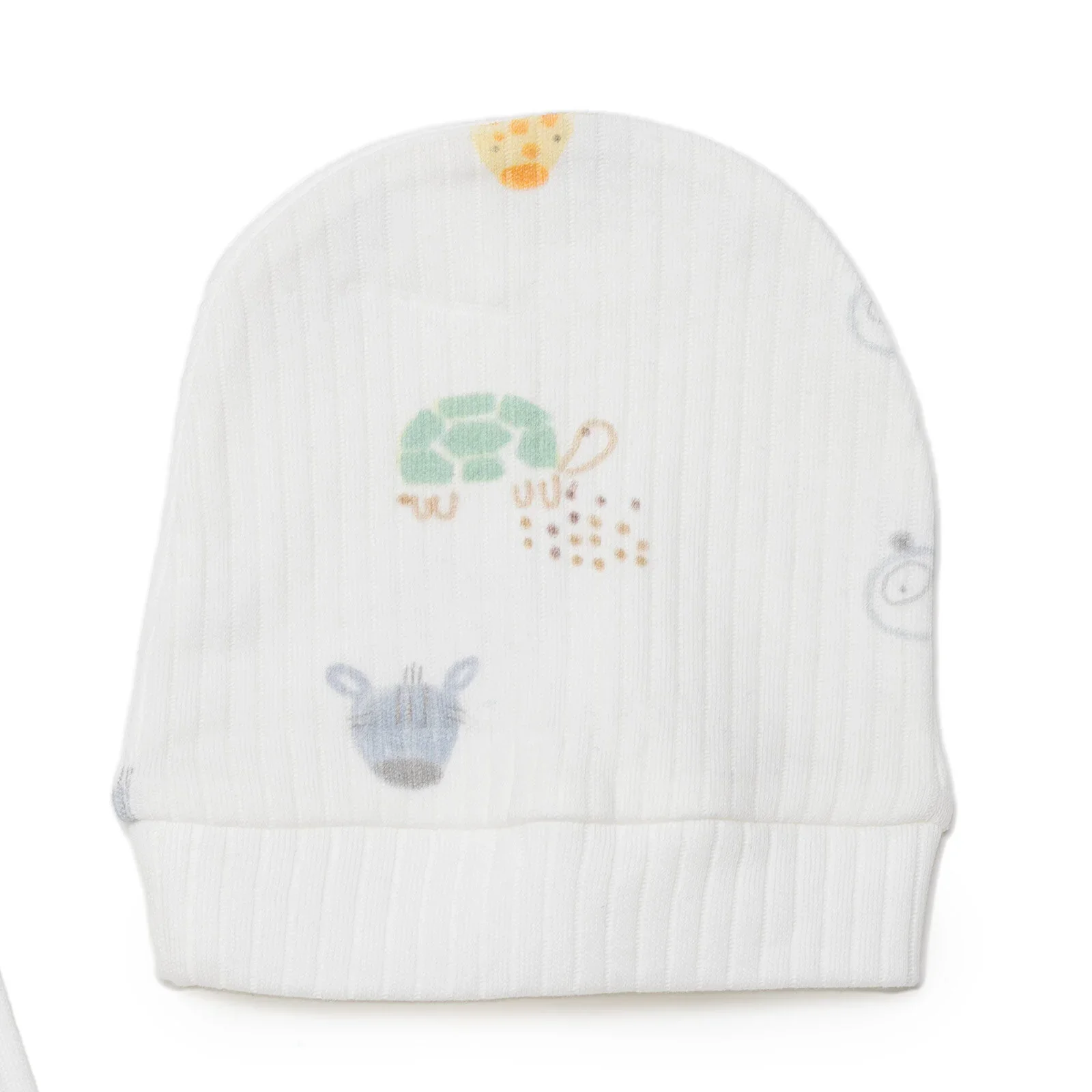 Tiffany 100% Cotton Tiny Baby Set - Ecru - Image 6