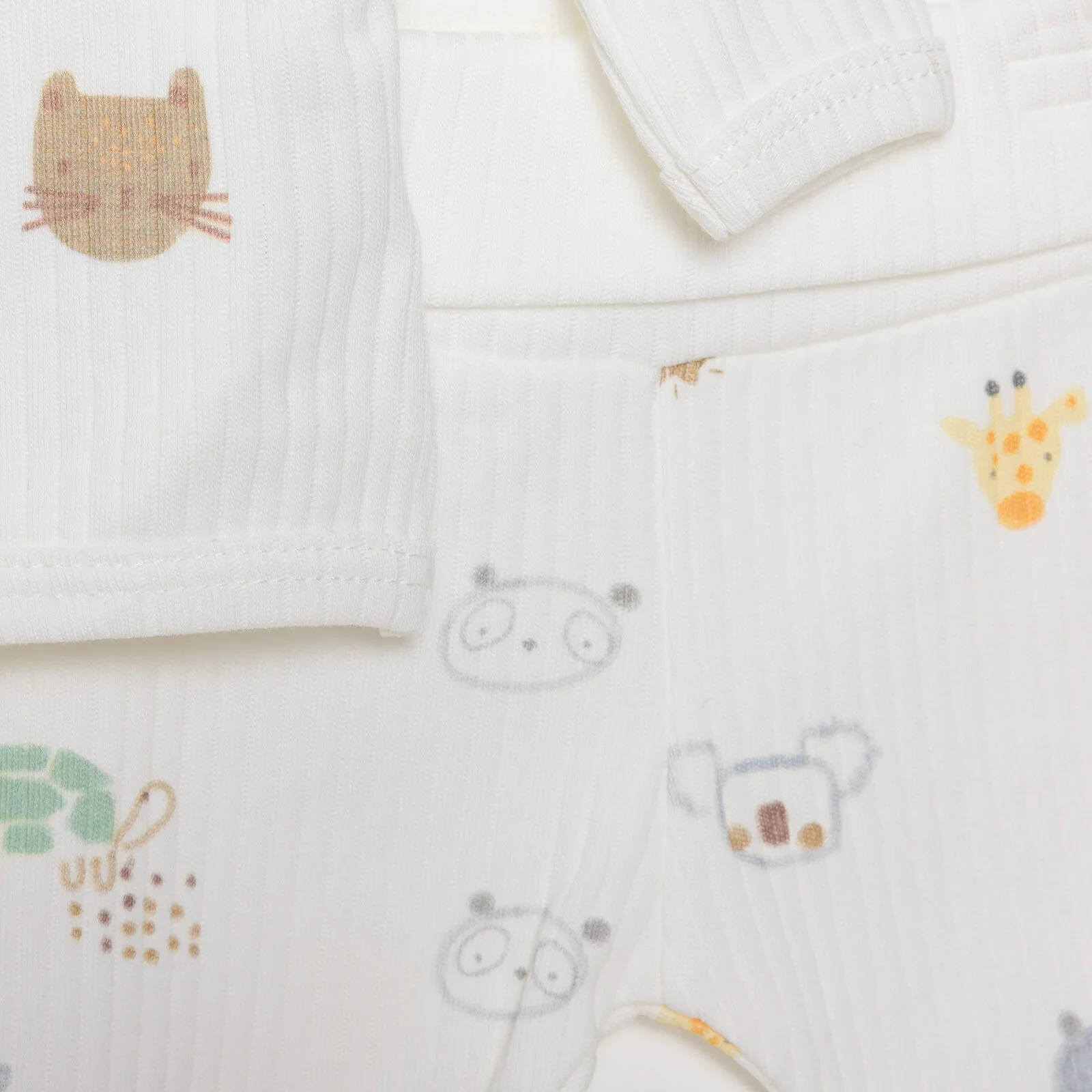 Tiffany 100% Cotton Tiny Baby Set - Ecru - Image 7