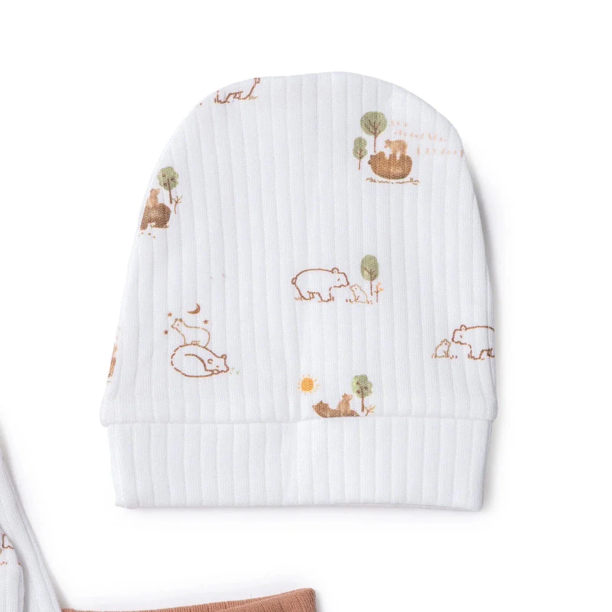 Tiffany 100% Cotton Tiny Baby Set - Ecru - Image 4