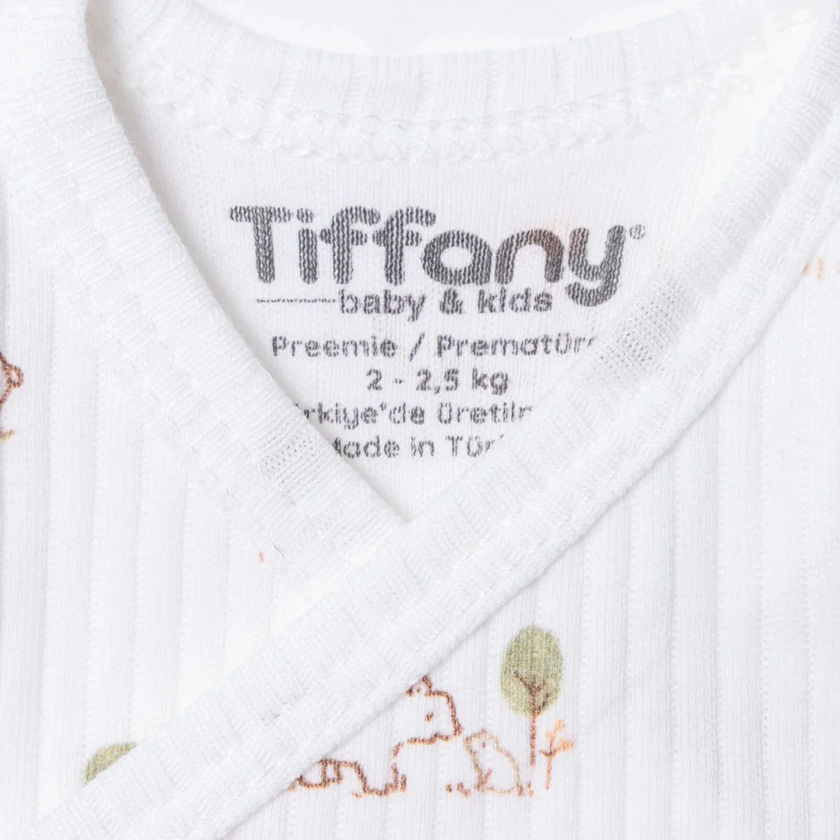 Tiffany 100% Cotton Tiny Baby Set - Ecru - Image 7