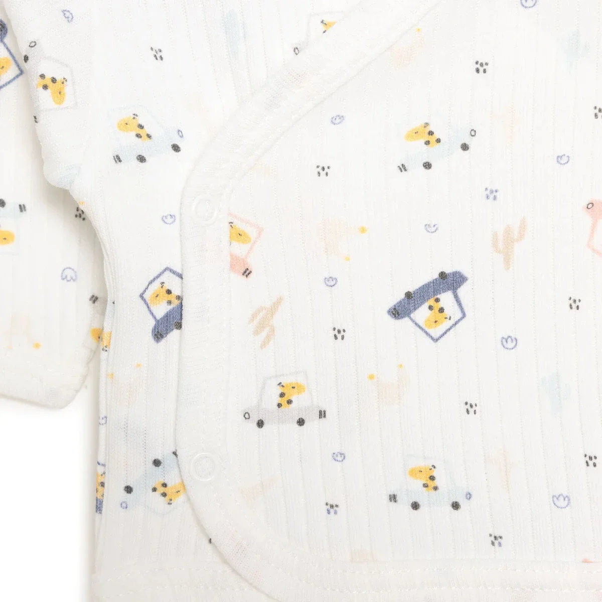 Tiffany 100% Cotton Tiny Baby Set - Ecru - Image 8