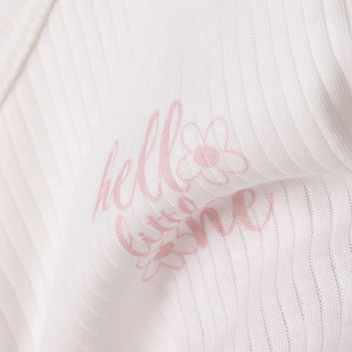 Tiffany 100% Cotton Tiny Baby Set - Ecru - Image 7
