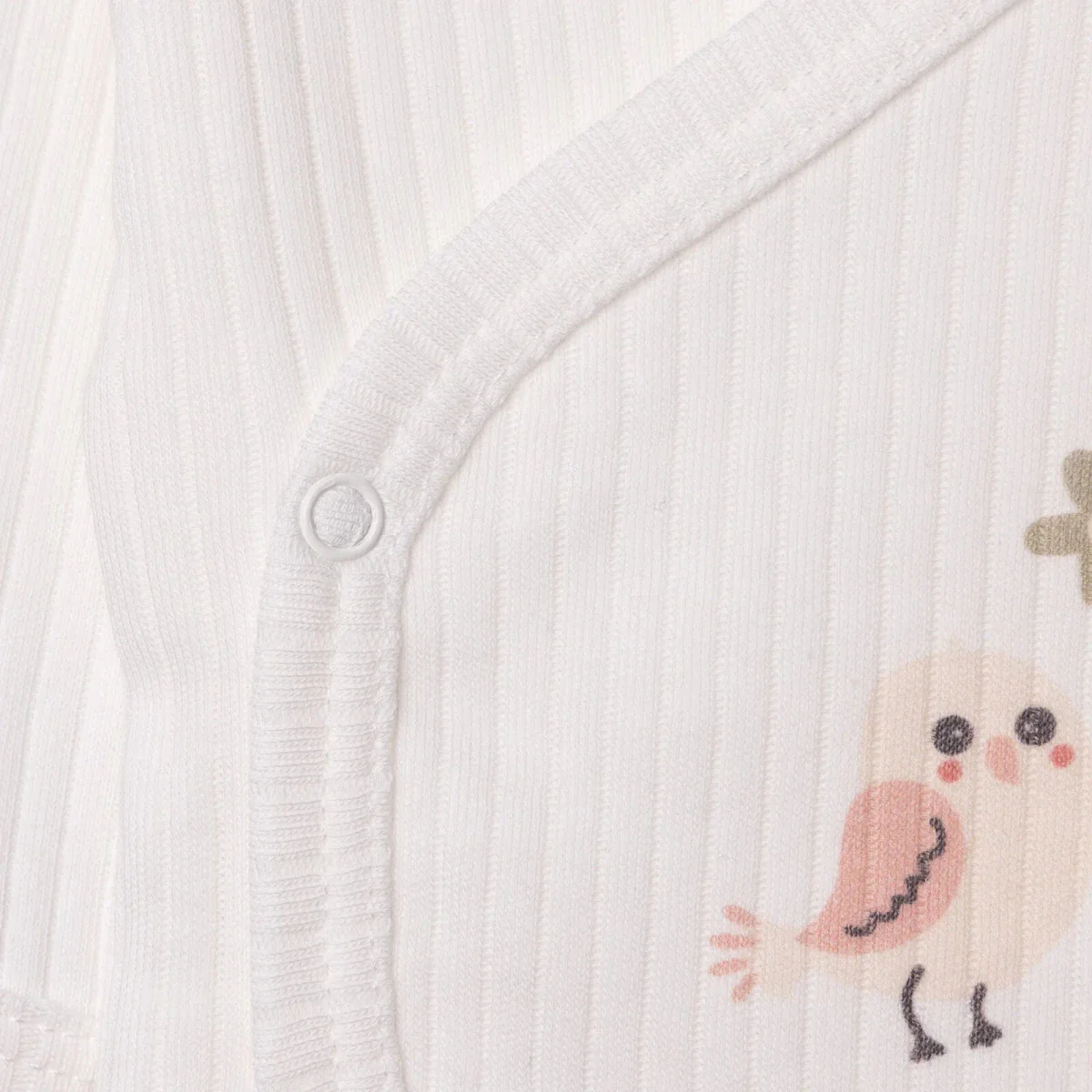 Tiffany 100% Cotton Tiny Baby Set - Ecru - Image 6