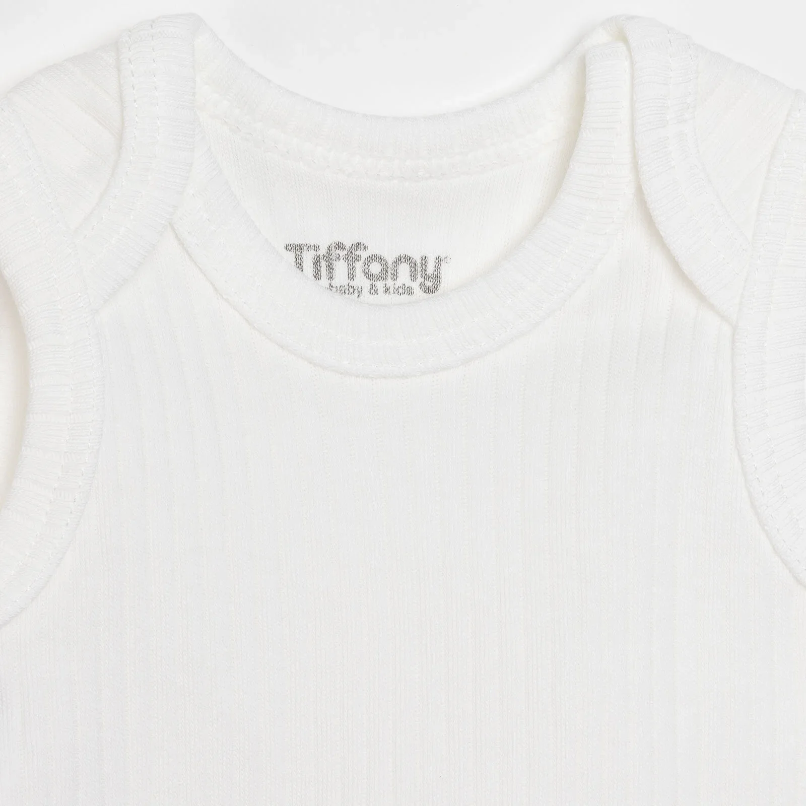 Tiffany 100% Cotton Tiny Baby Set - Ecru - Image 5