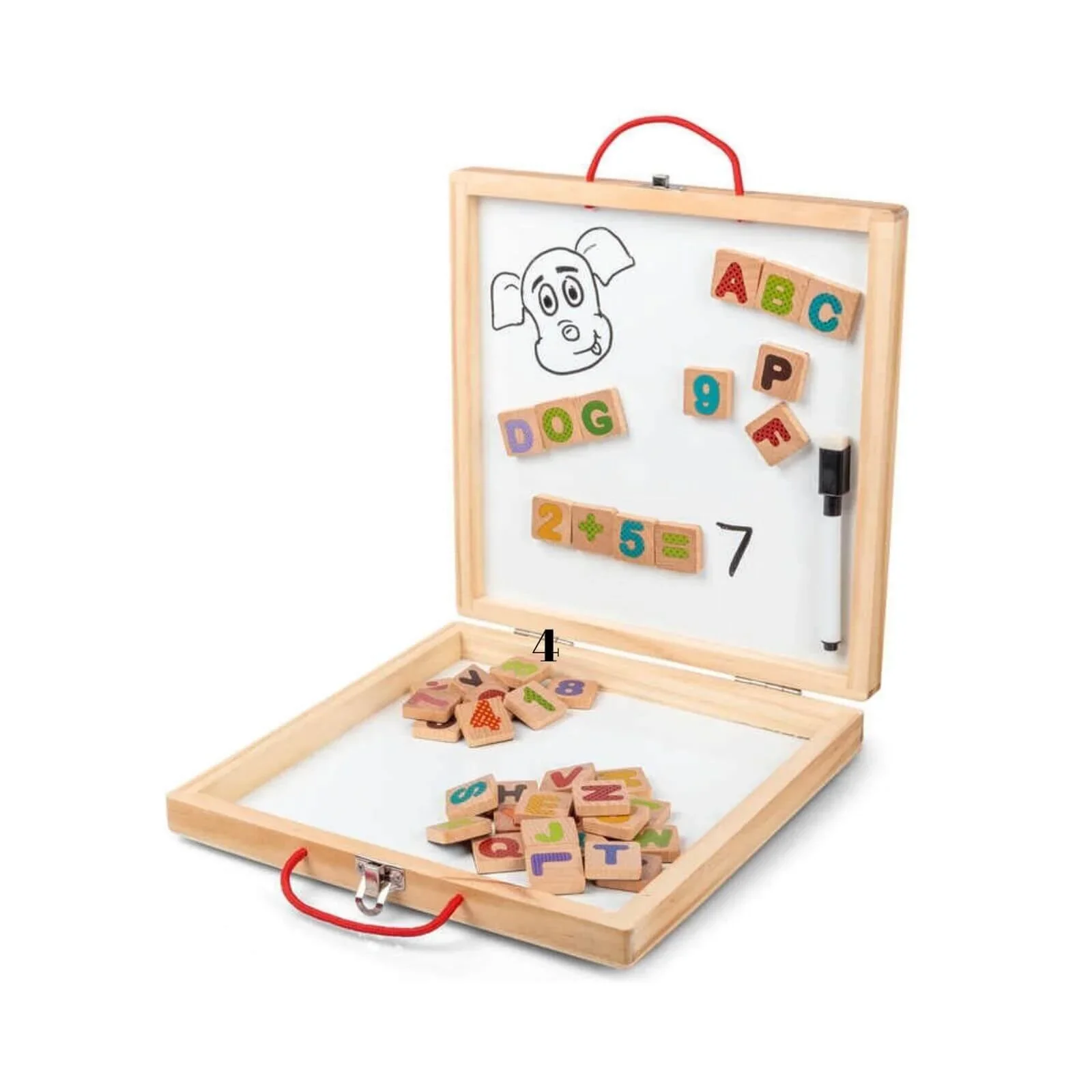 Tobar-Wooden 3-in-1 Activity Case - Image 3
