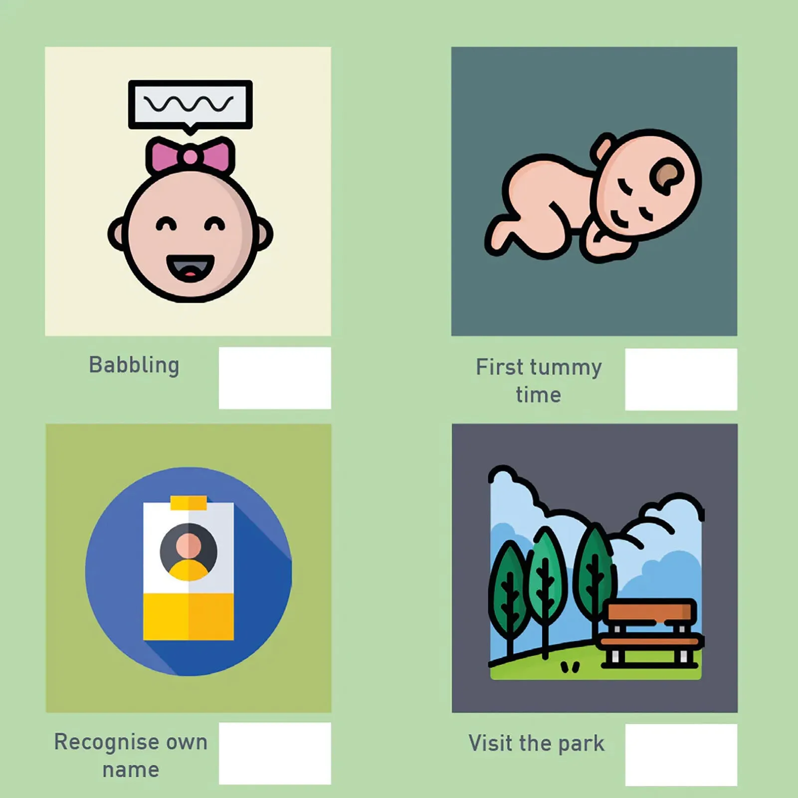 Toddle born Wild A3 Milestones Poster - Image 4