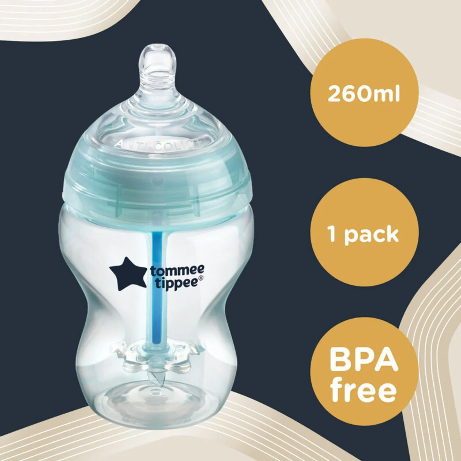 Tommee Tippee Advanced Anti-Colic Bottle 260ml - Image 5