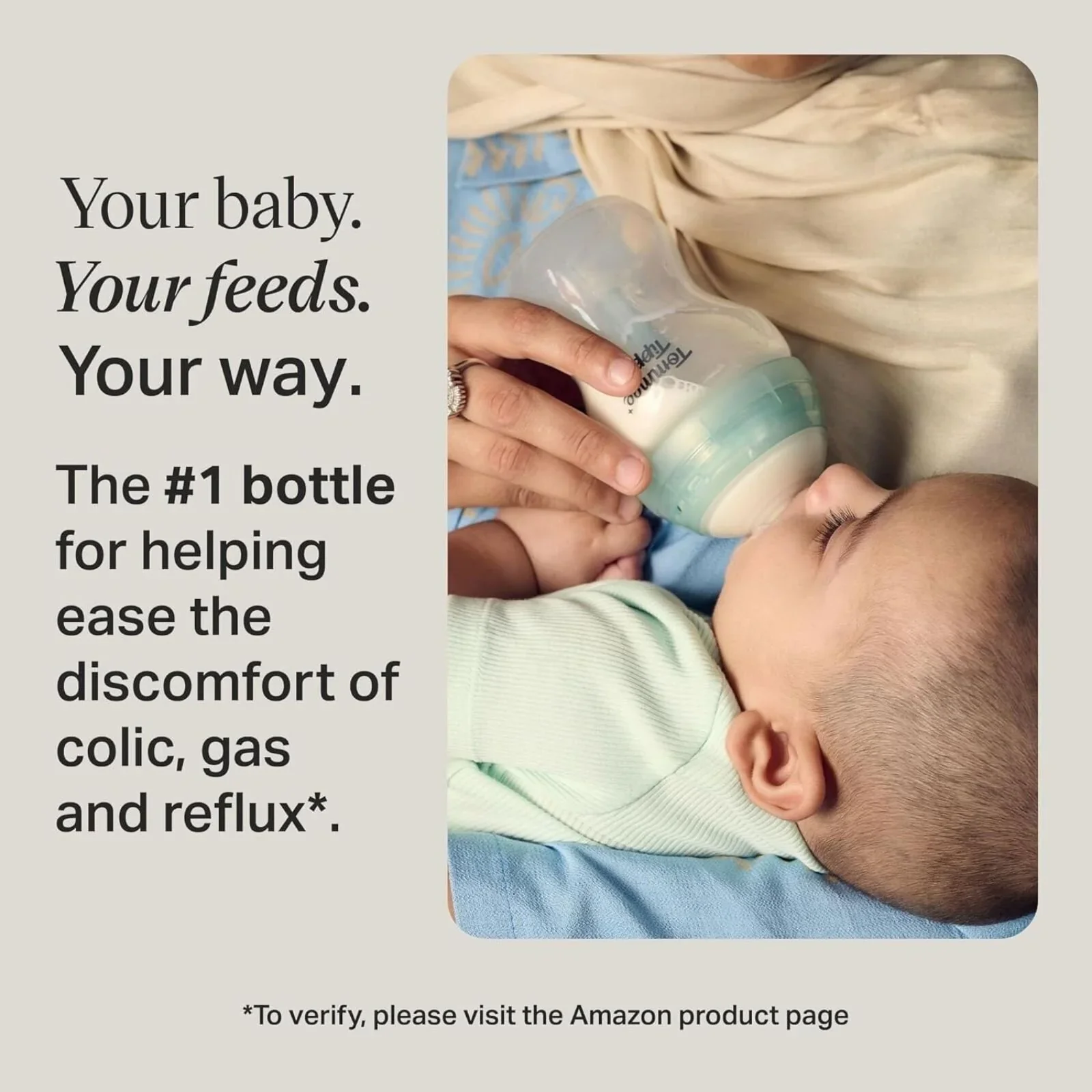Tommee Tippee Advanced Anti Colic Feeding Bottles 150ml Pack of 3 - Image 2