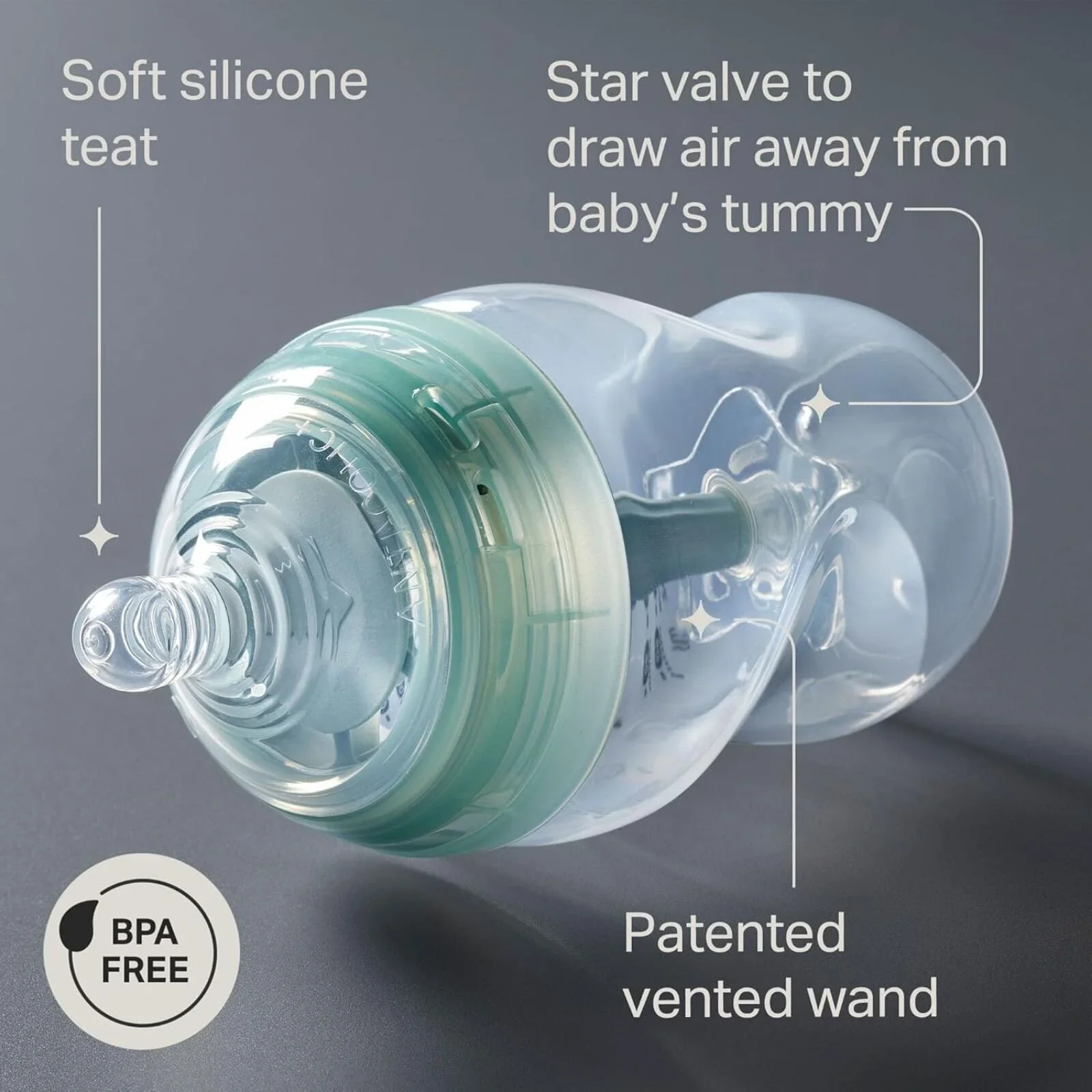 Tommee Tippee Advanced Anti Colic Feeding Bottles 150ml Pack of 3 - Image 3