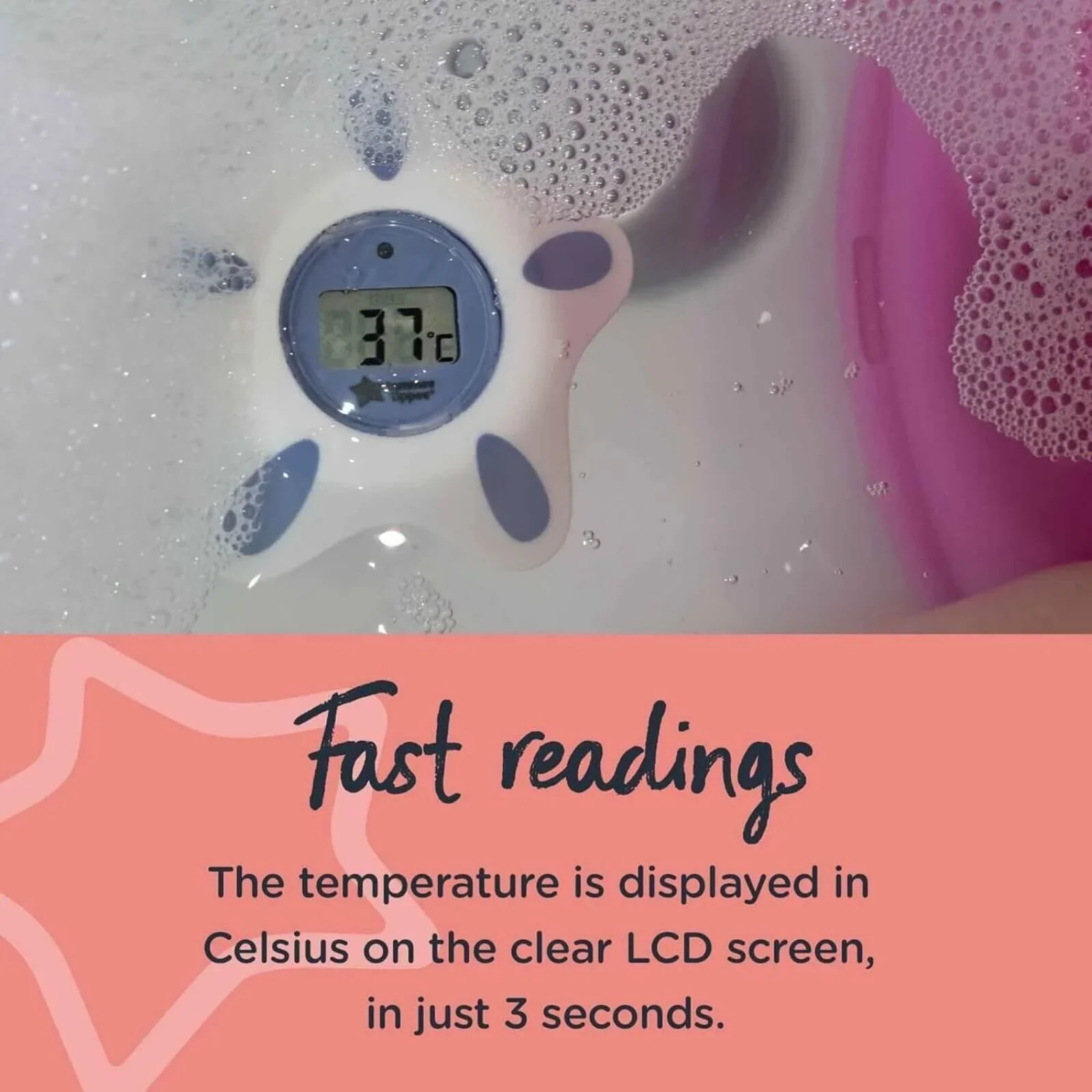Tommee Tippee Closer to Nature Bath and Room Thermometer - Image 6