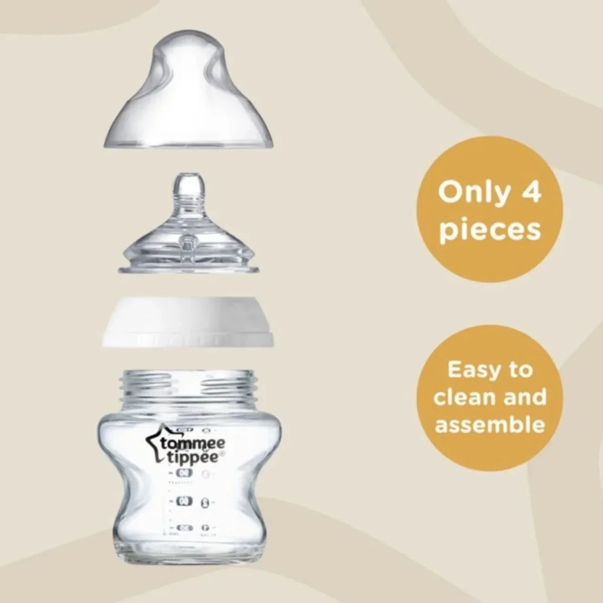 Tommee Tippee Natural Start Baby Bottle Pack of 3 - Image 3