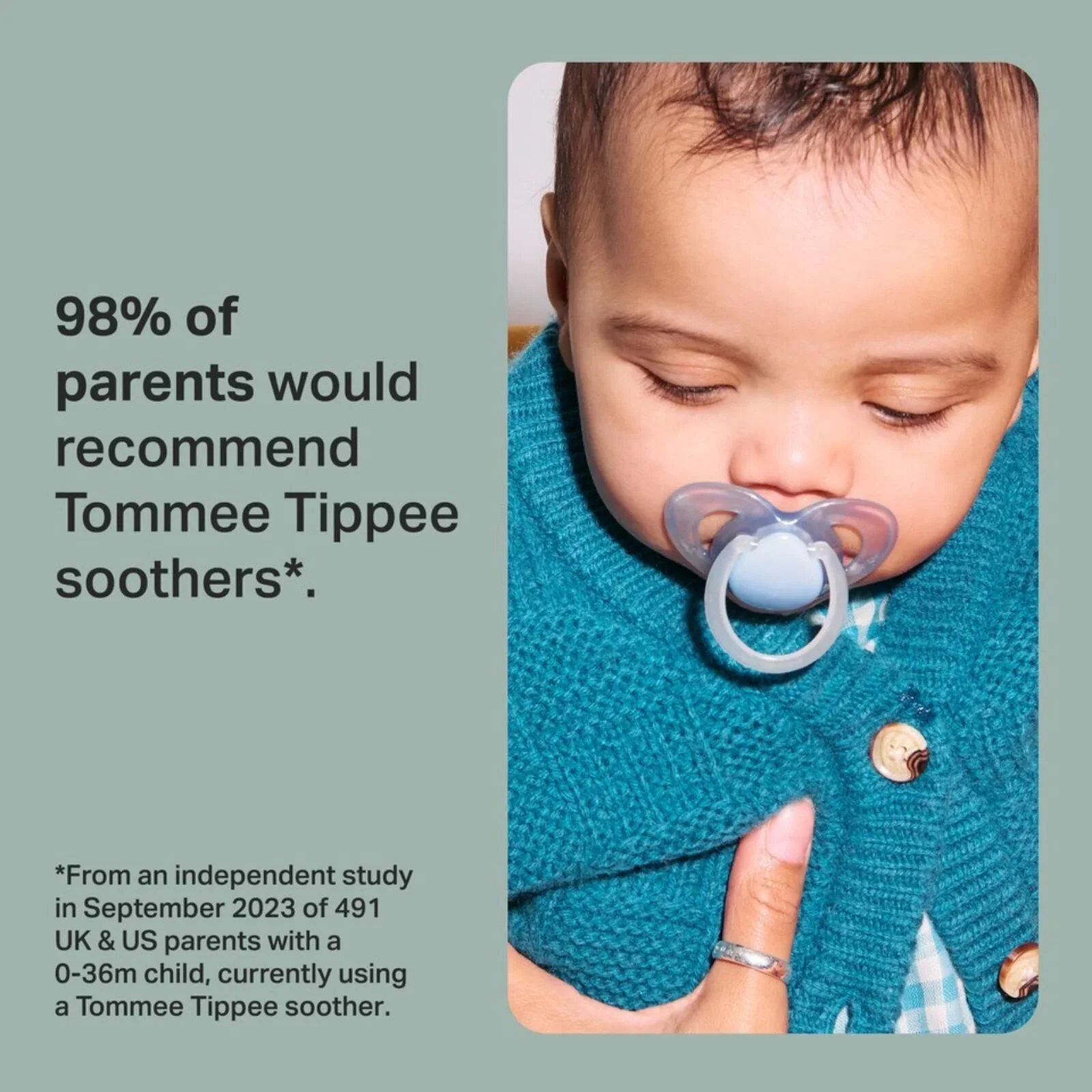 Tommee Tippee Night Time Soother 0-6 months Pack of 2 Assorted - Image 9
