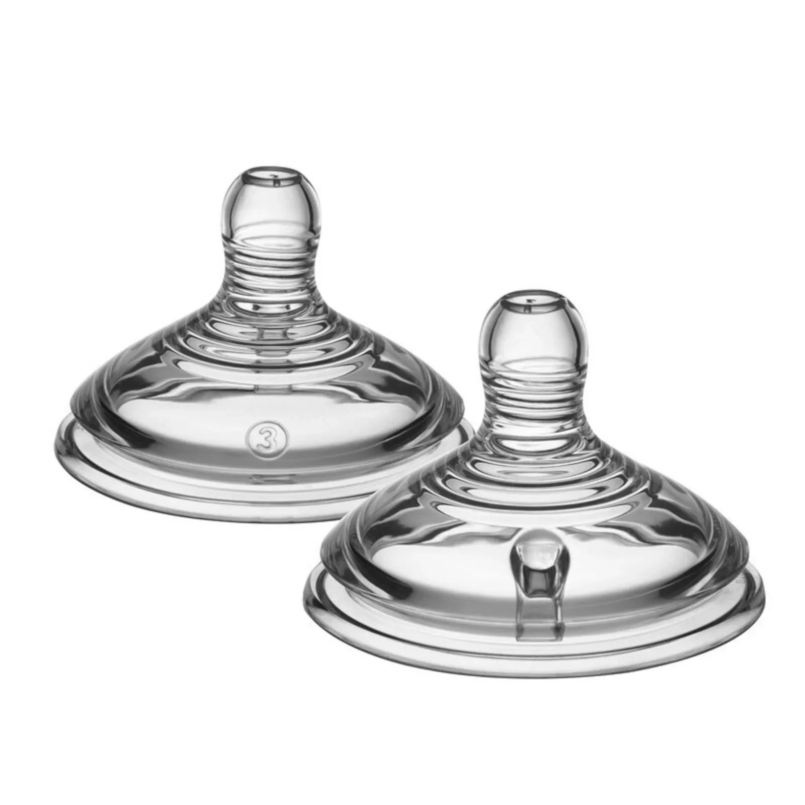 Tommee Tippee Closer to Nature Teat Fast Flow 6+ months Pack of 2 - Image 2