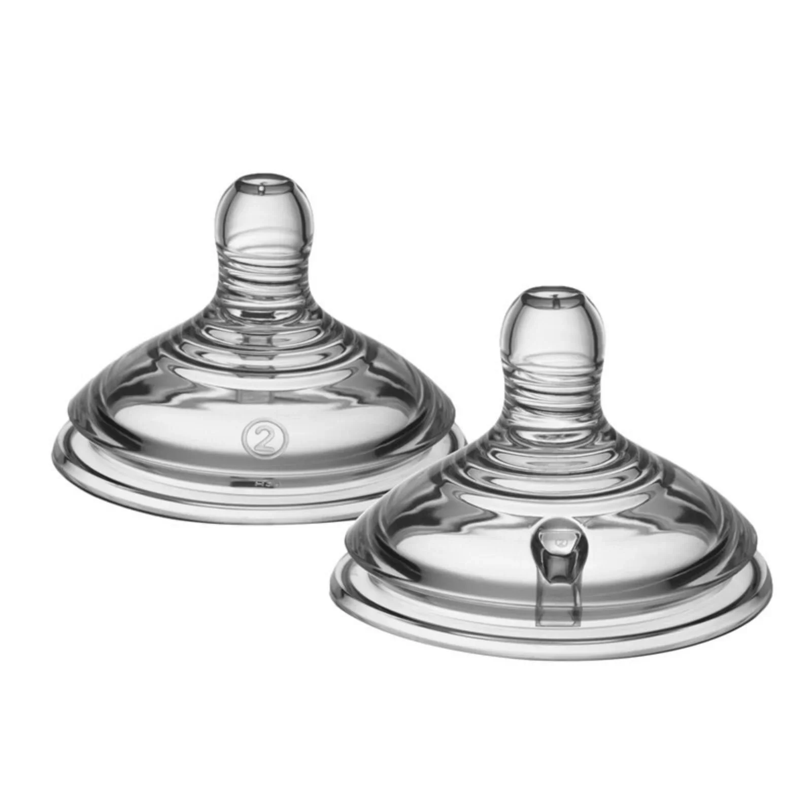 Tommee Tippee Closer to Nature Teat Medium Flow 3+ months Pack of 2 - Image 2