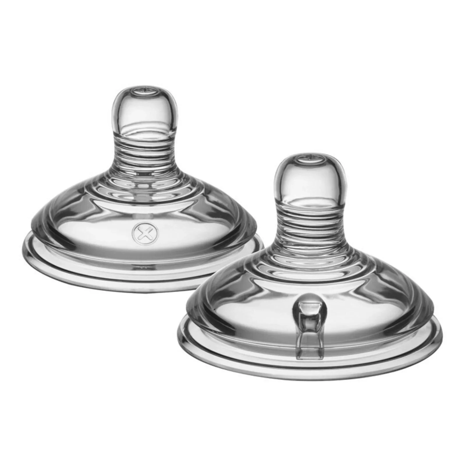Tommee Tippee Closer to Nature Vari Flow Teat 0+ months Pack of 2 - Image 2