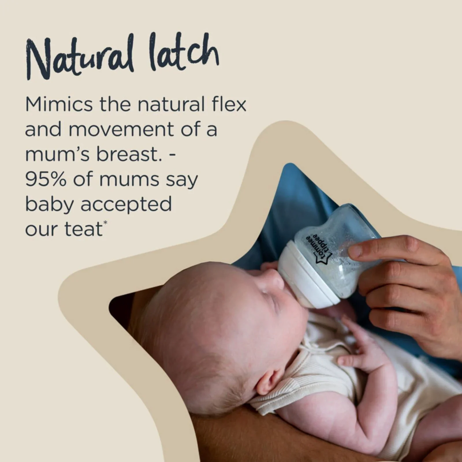 Tommee Tippee Closer to Nature Vari Flow Teat 0+ months Pack of 2 - Image 4
