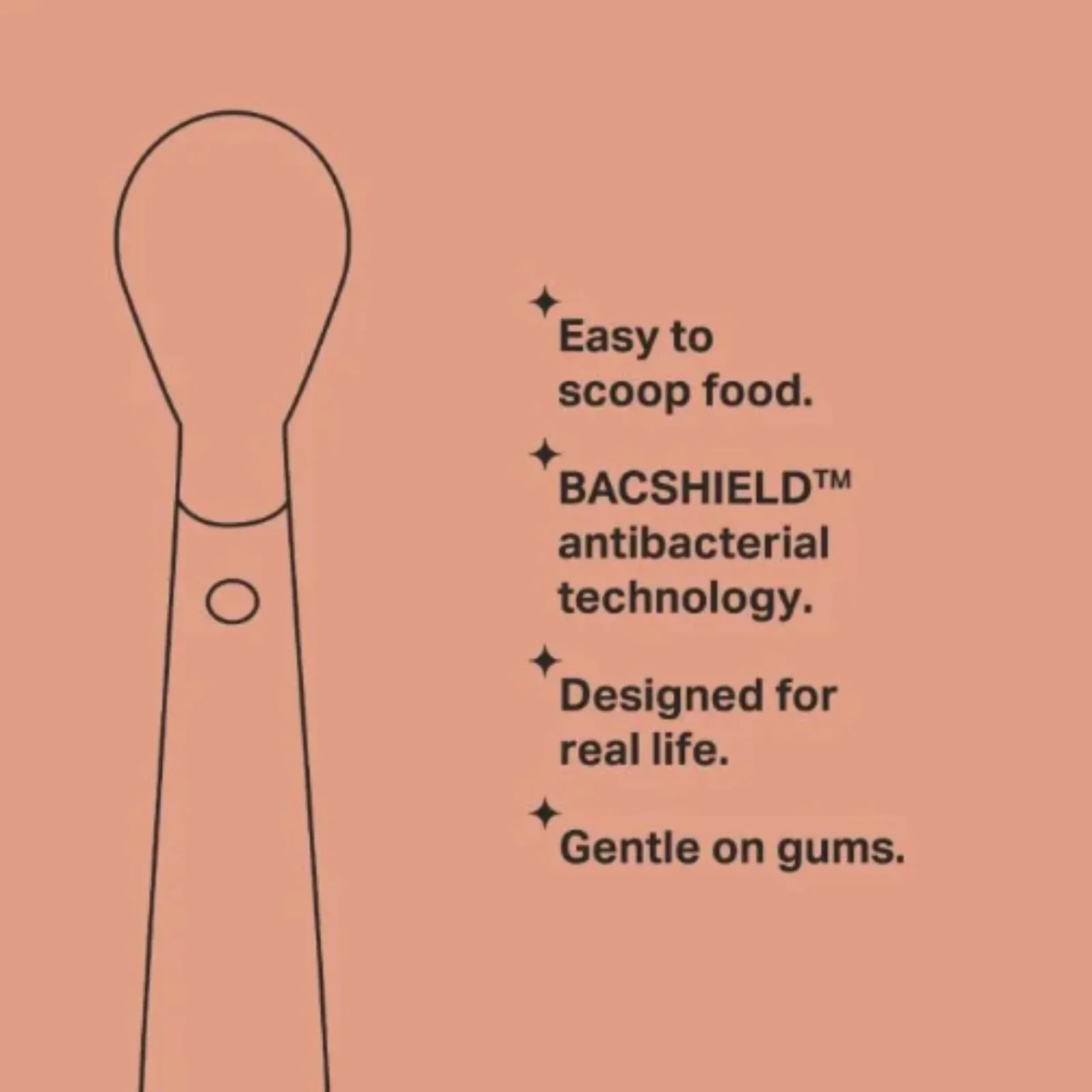 Tommee Tippee Design Feeding Spoons Pack of 5 - Image 3