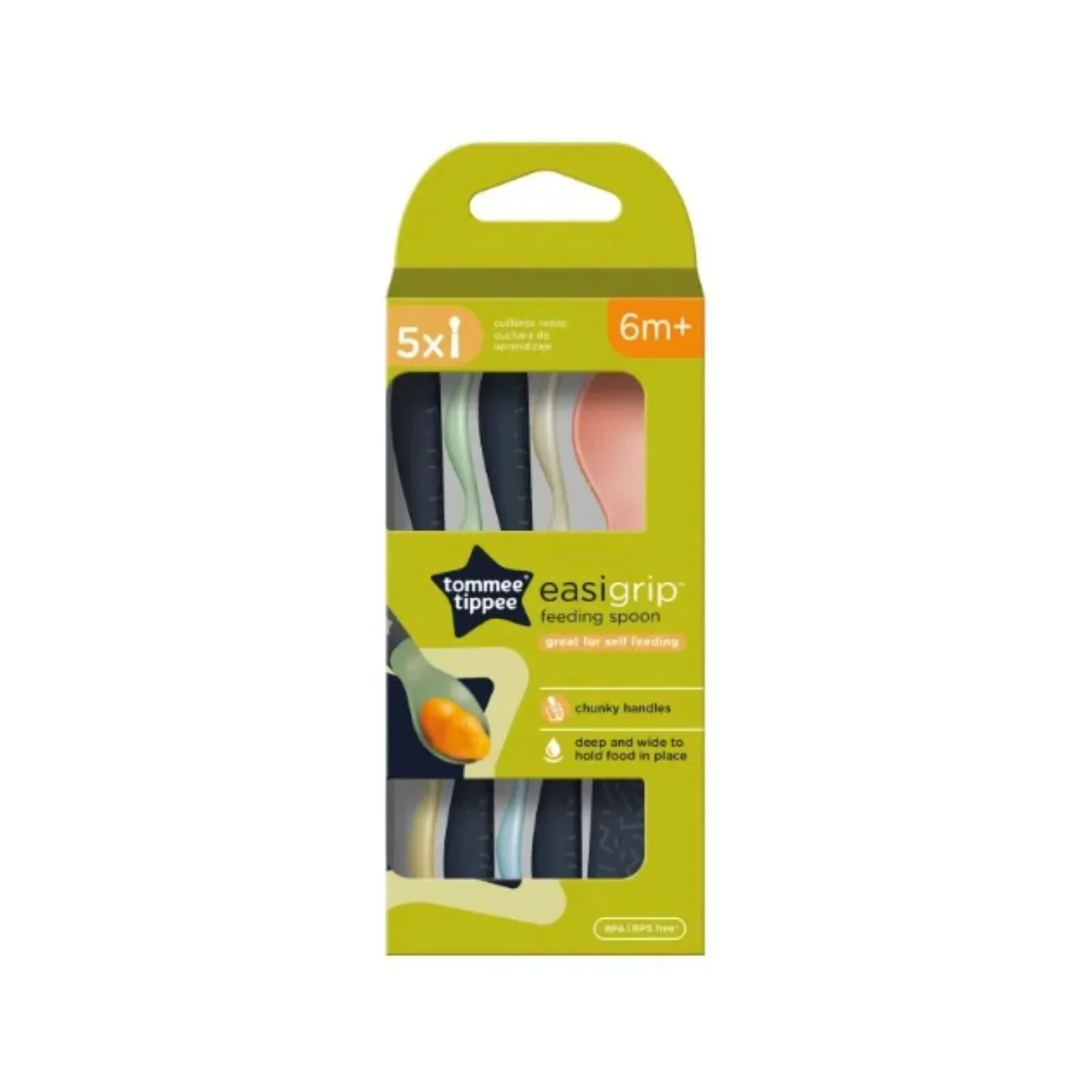 Tommee Tippee Design Feeding Spoons Pack of 5 - Image 4