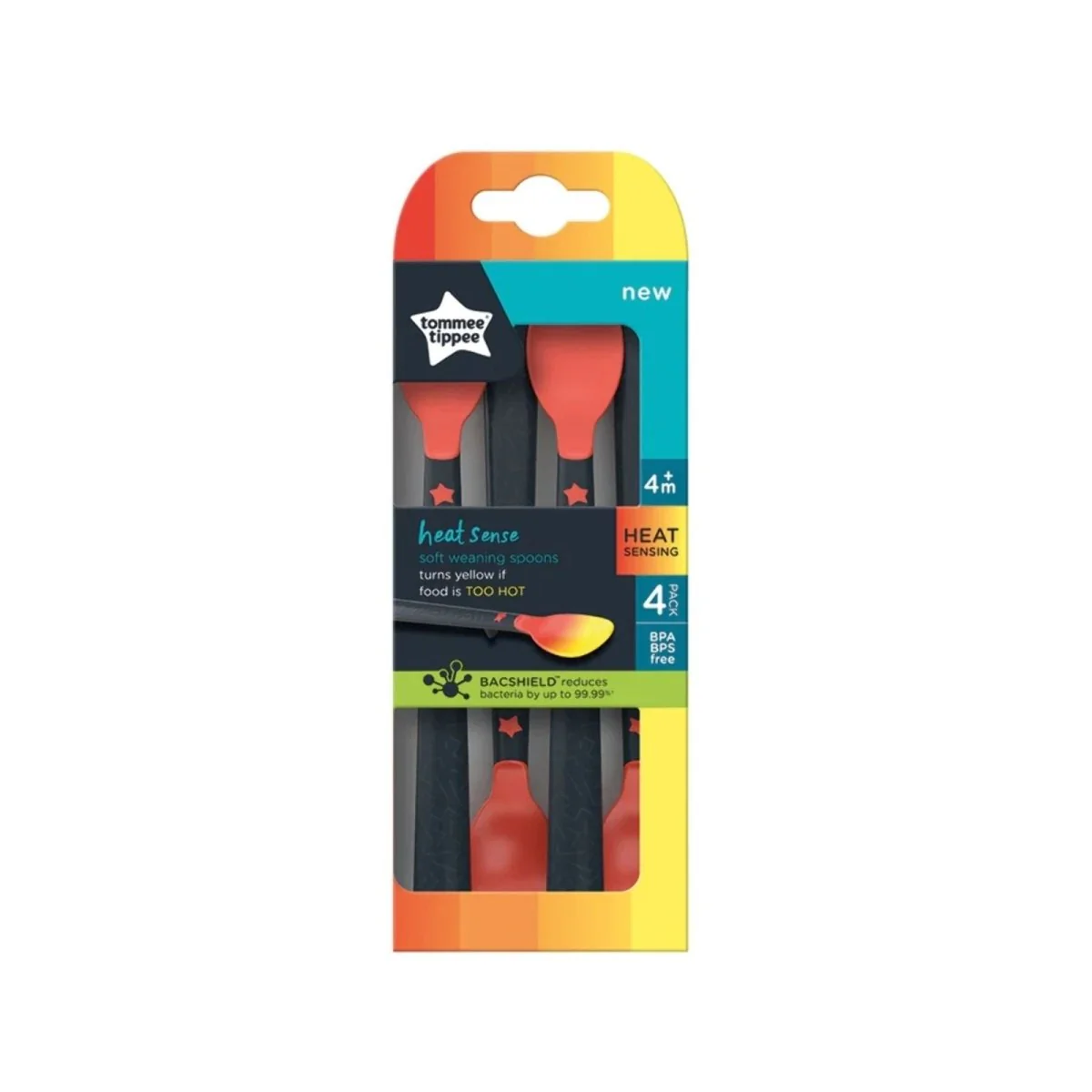 Tommee Tippee Design Heat Sensing Spoons Pack of 4 - Image 4