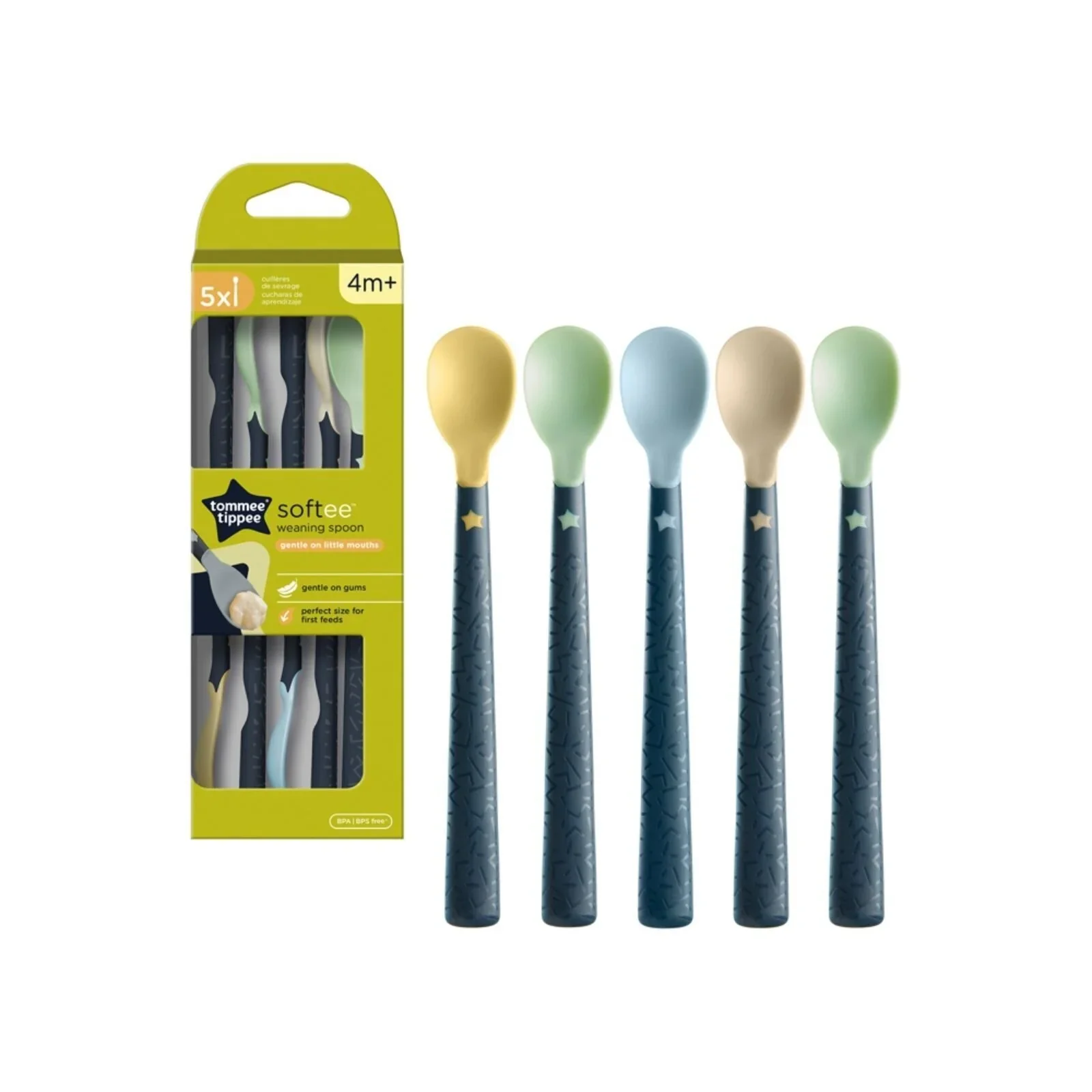Tommee Tippee Design Weaning Spoons Pack of 5 - Image 2