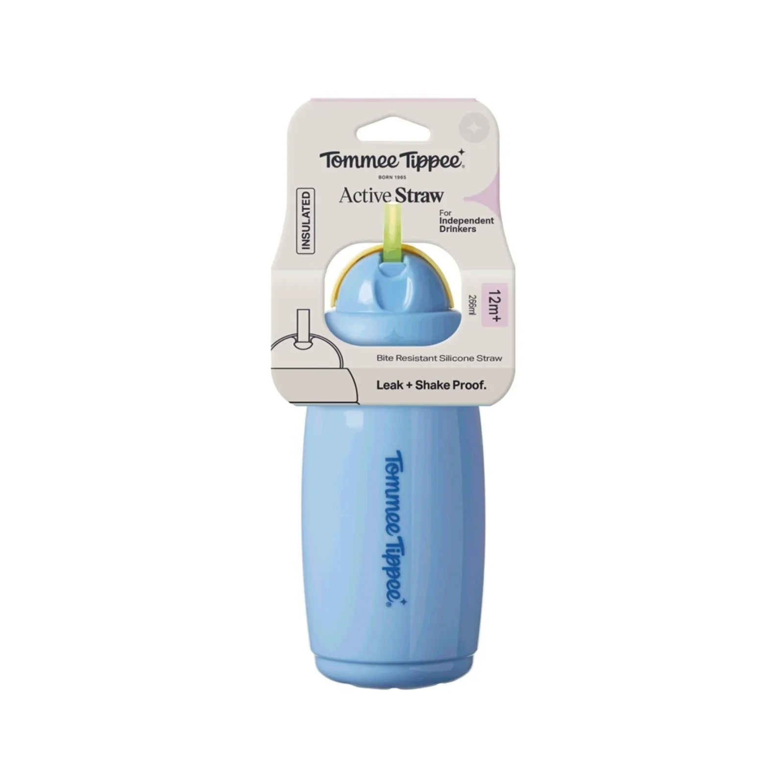 Tommee Tippee Insulated Straw 266ml 12m+ - Assorted - Image 6