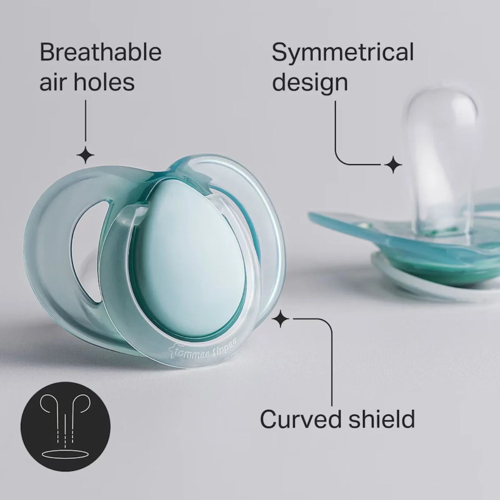 Tommee Tippee Night Time Soother 6-18 months Pack of 2 Assorted - Image 7