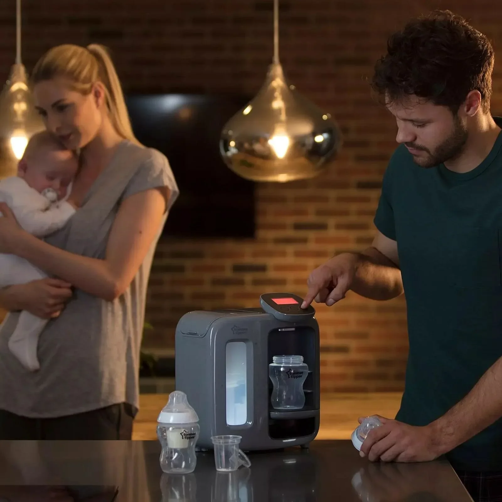 Tommee Tippee Perfect Prep Day & Night - Grey - Image 7