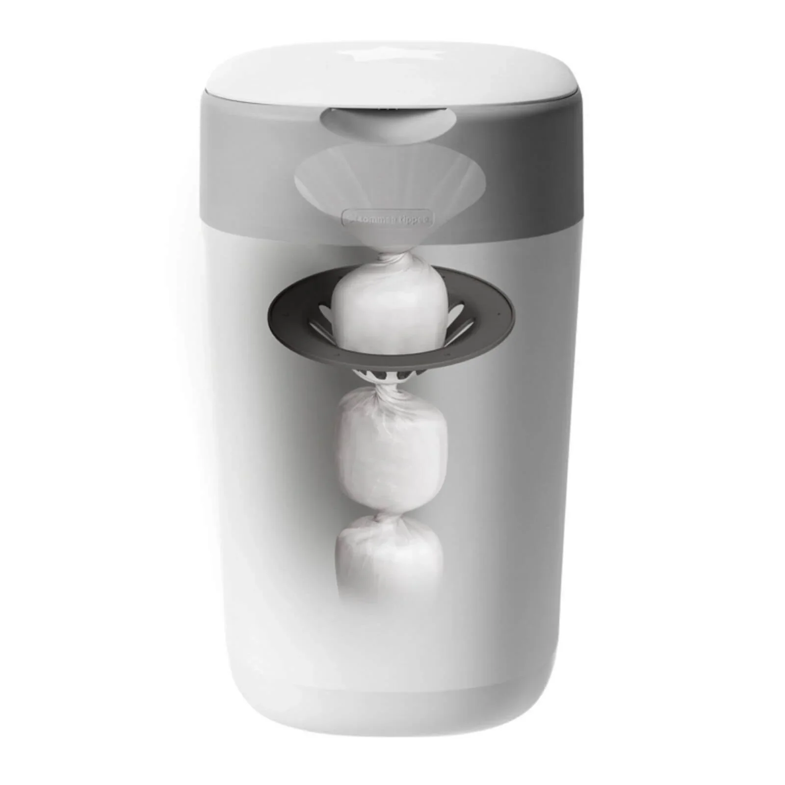 Tommee Tippee Twist & Click Nappy Disposal Tub - White - Image 4