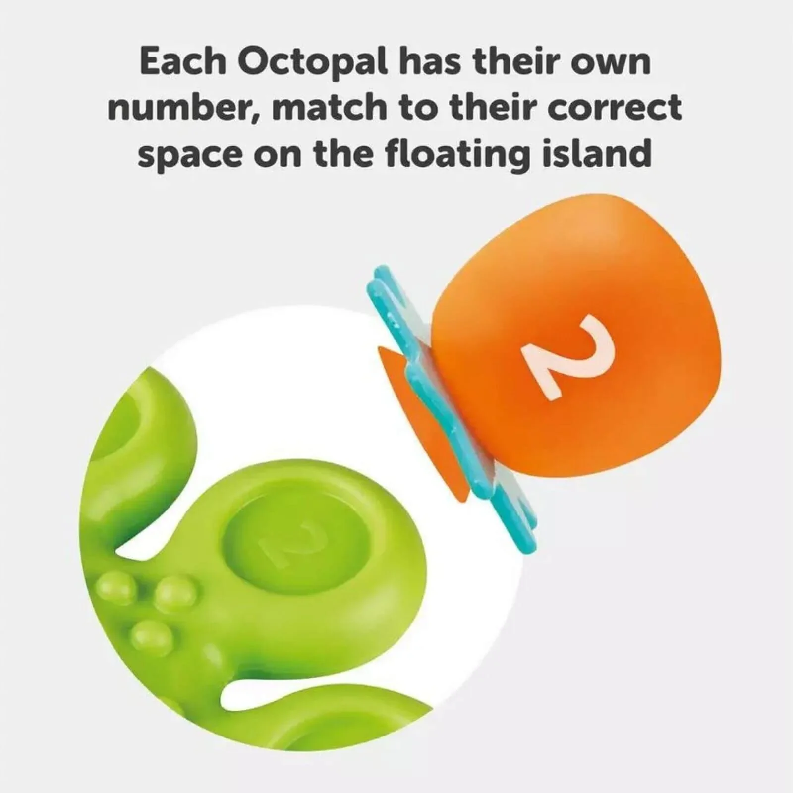 TOMY Toomies Octopals Number Sorting Baby Bath Toy - Image 7