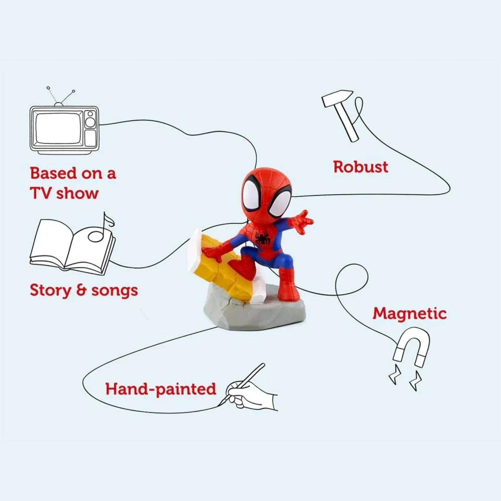 Tonies Spider Man Spidey & His Amazing Friends Audio Play - Spidey - Image 3