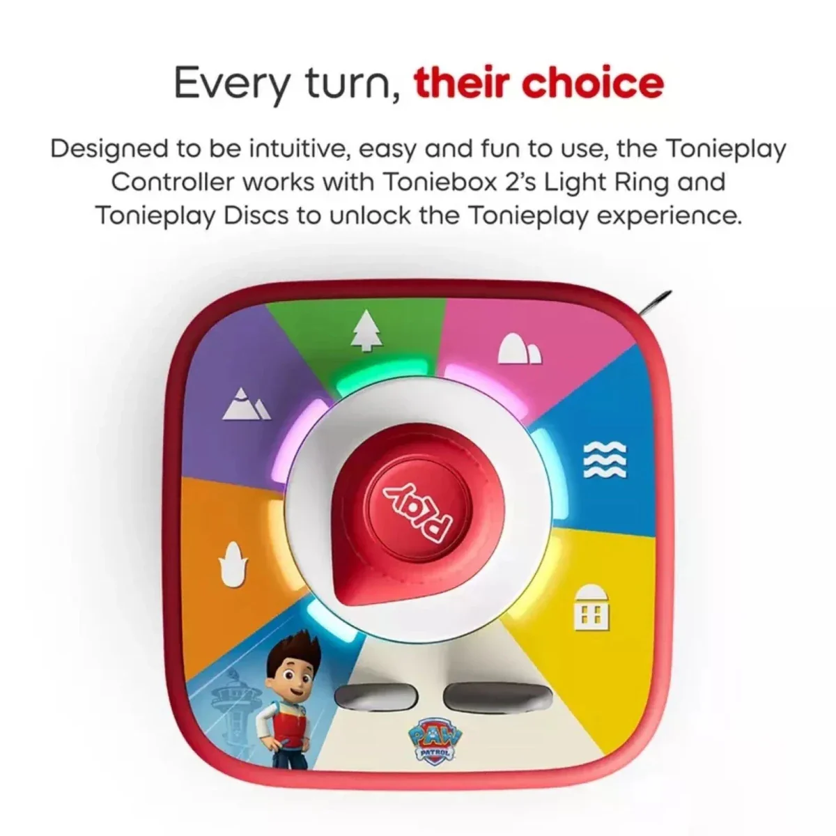 Tonies Tonieplay Controller - Sunset Red - Image 4