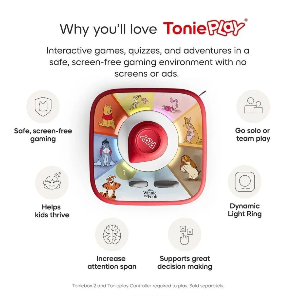 Tonies Tonieplay Disney Winnie the Pooh Tigger's Mix-Up Fix-Up Game - Image 5