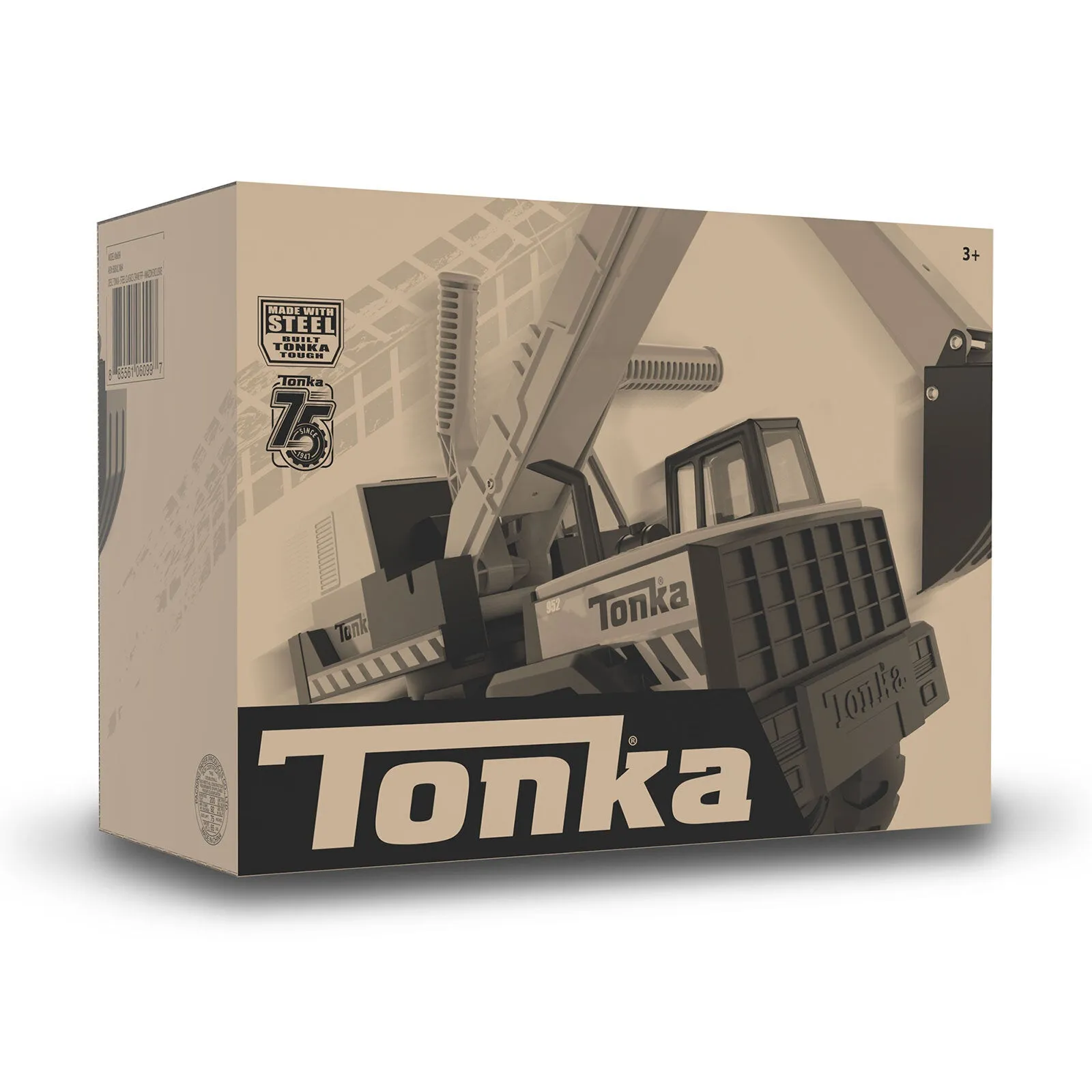 Tonka Steel Classics Toughest Mighty Excavator - Image 4