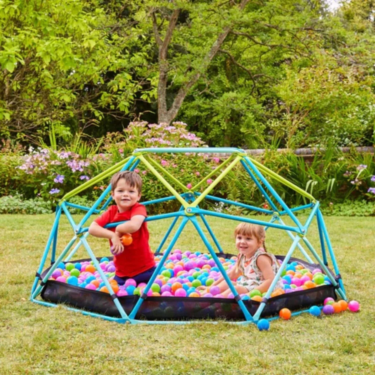 TP 1.9 m Metal Climbing Dome & Sandpit - Image 2
