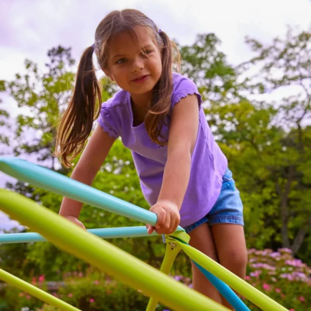 TP 1.9 m Metal Climbing Dome & Sandpit - Image 3