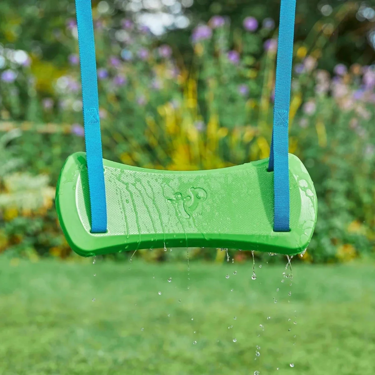 TP Forest Multiplay Wooden Double Swing Set & Slide - Image 5